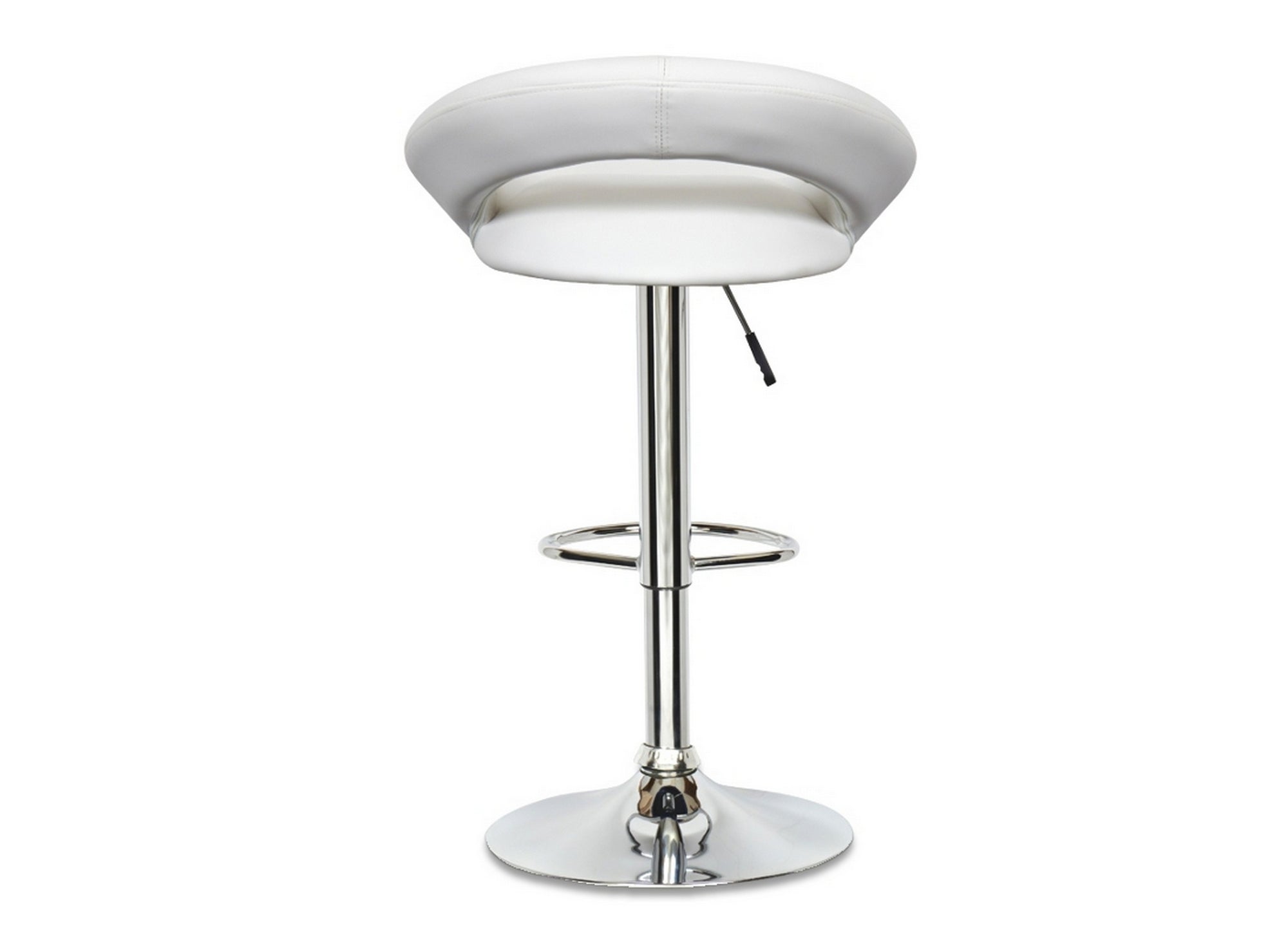 Juego de 2 taburetes de bar blancos JETI