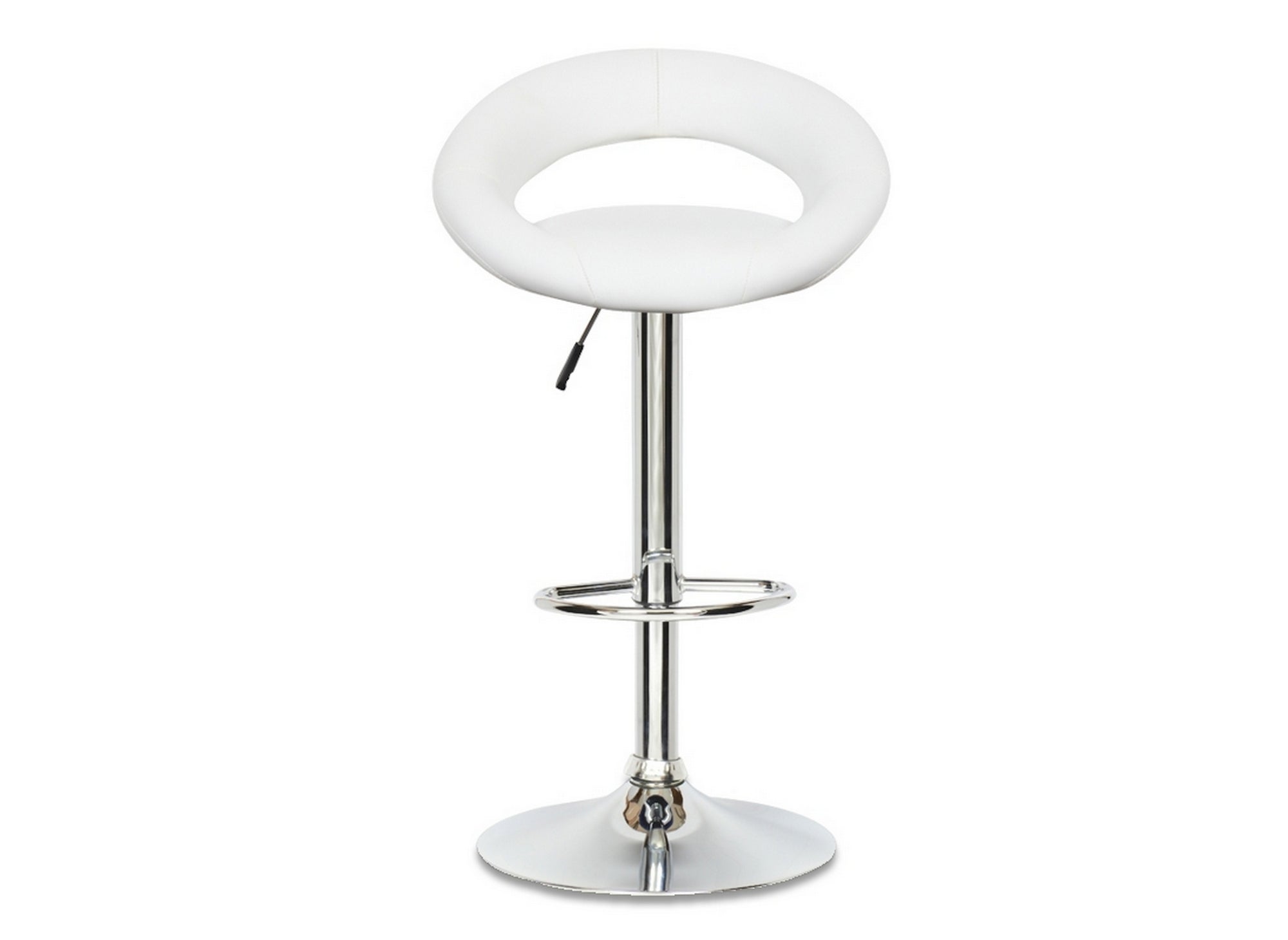 Juego de 2 taburetes de bar blancos JETI