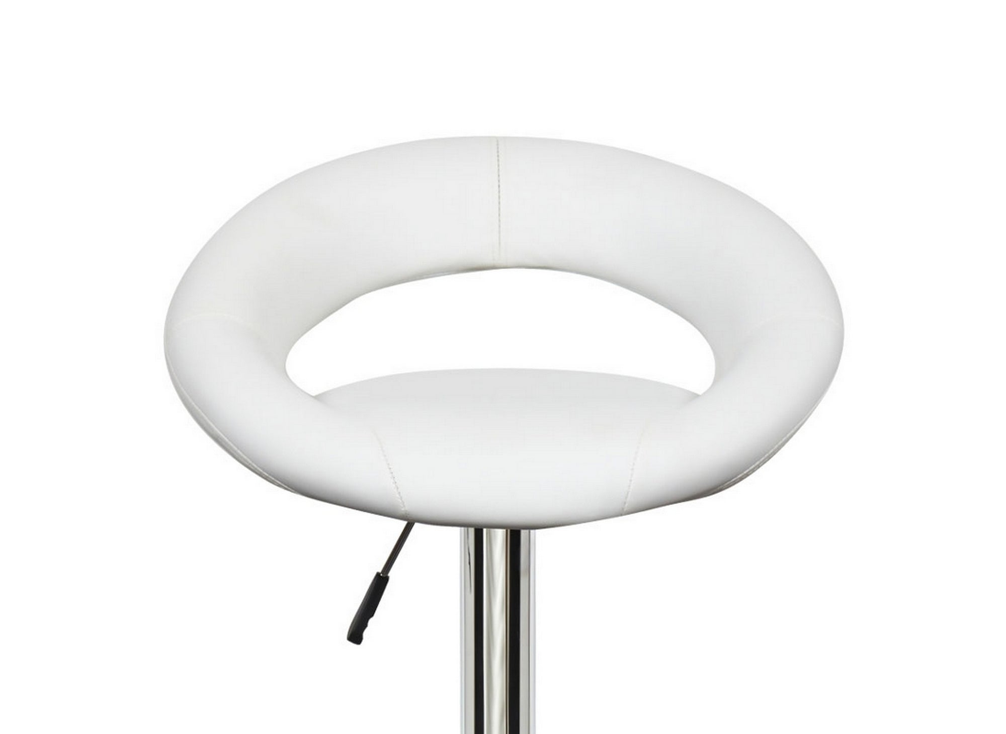 Juego de 2 taburetes de bar blancos JETI