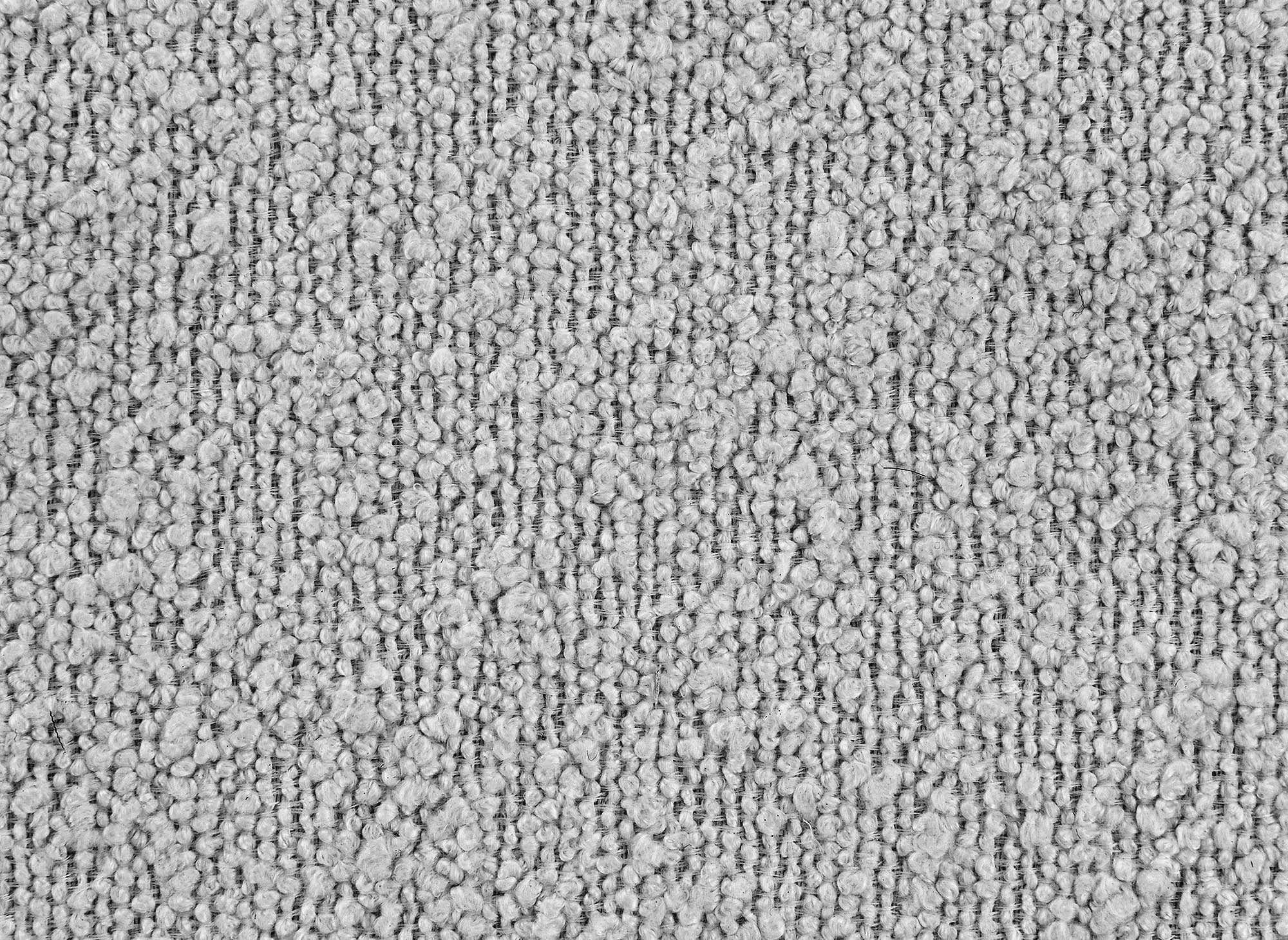 Sofá BELLA de 3 plazas en imitación piel de oveja gris