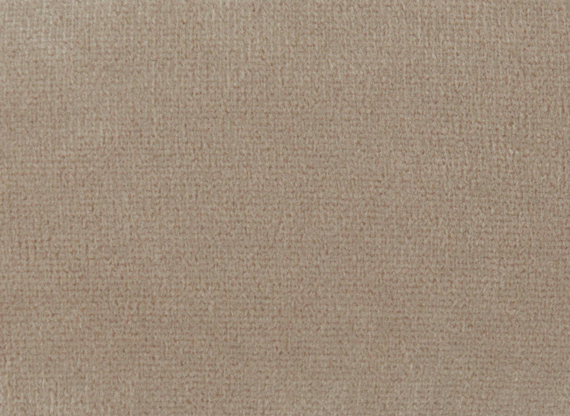 Sofá fijo CARMEN de 3 plazas, estilo Chesterfield capitoné, terciopelo beige