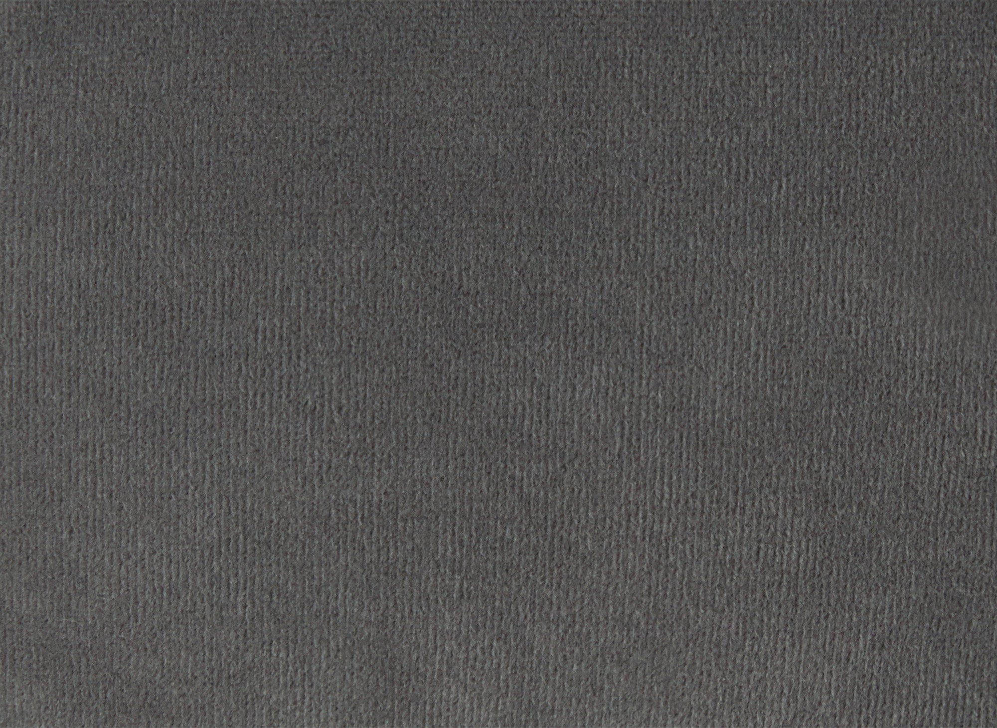 Sofá fijo CARMEN de 2 plazas estilo Chesterfield capitoné, terciopelo gris