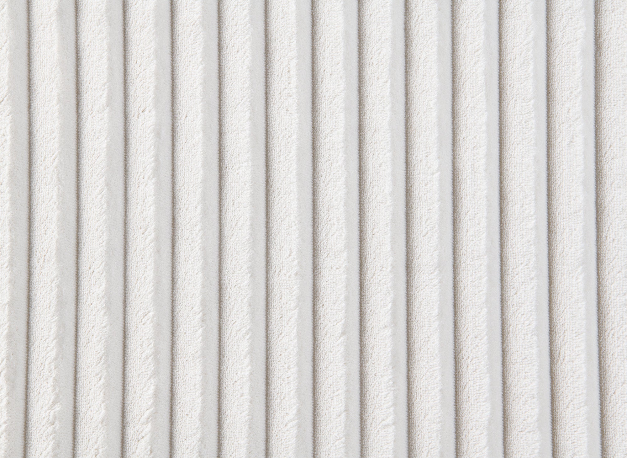 Sofá cama panorámico reversible NOELIA con almacenaje en pana gruesa color beige