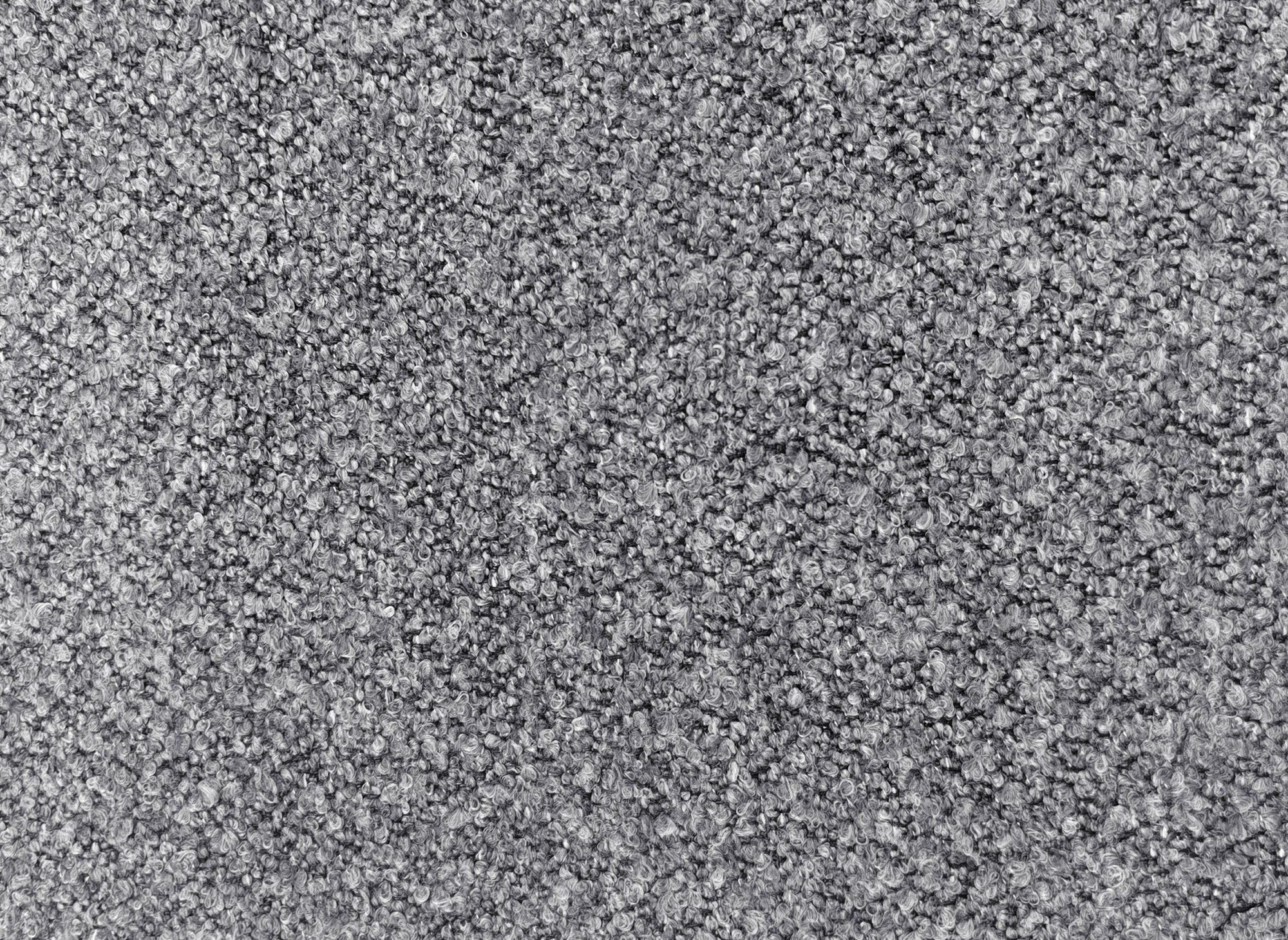 Sofá EZRA de 3 plazas en tejido bouclé gris