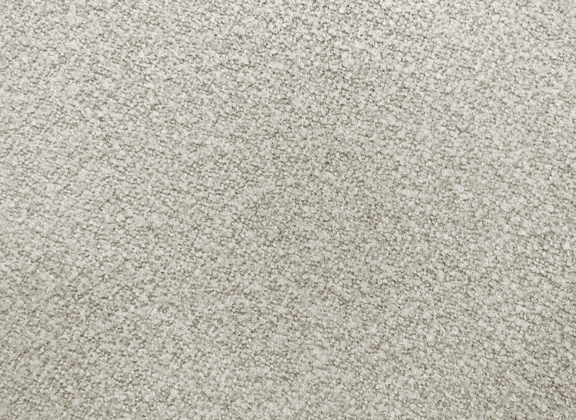 Sofá EZRA de 3 plazas en tejido bouclé beige