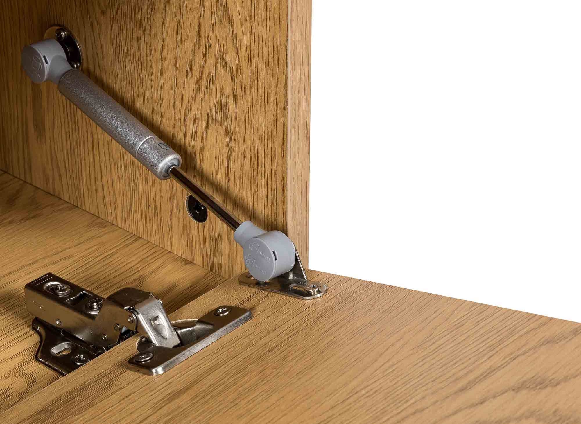 Mueble de TV DARINA con 1 cajón y 1 puerta, fabricado en madera.