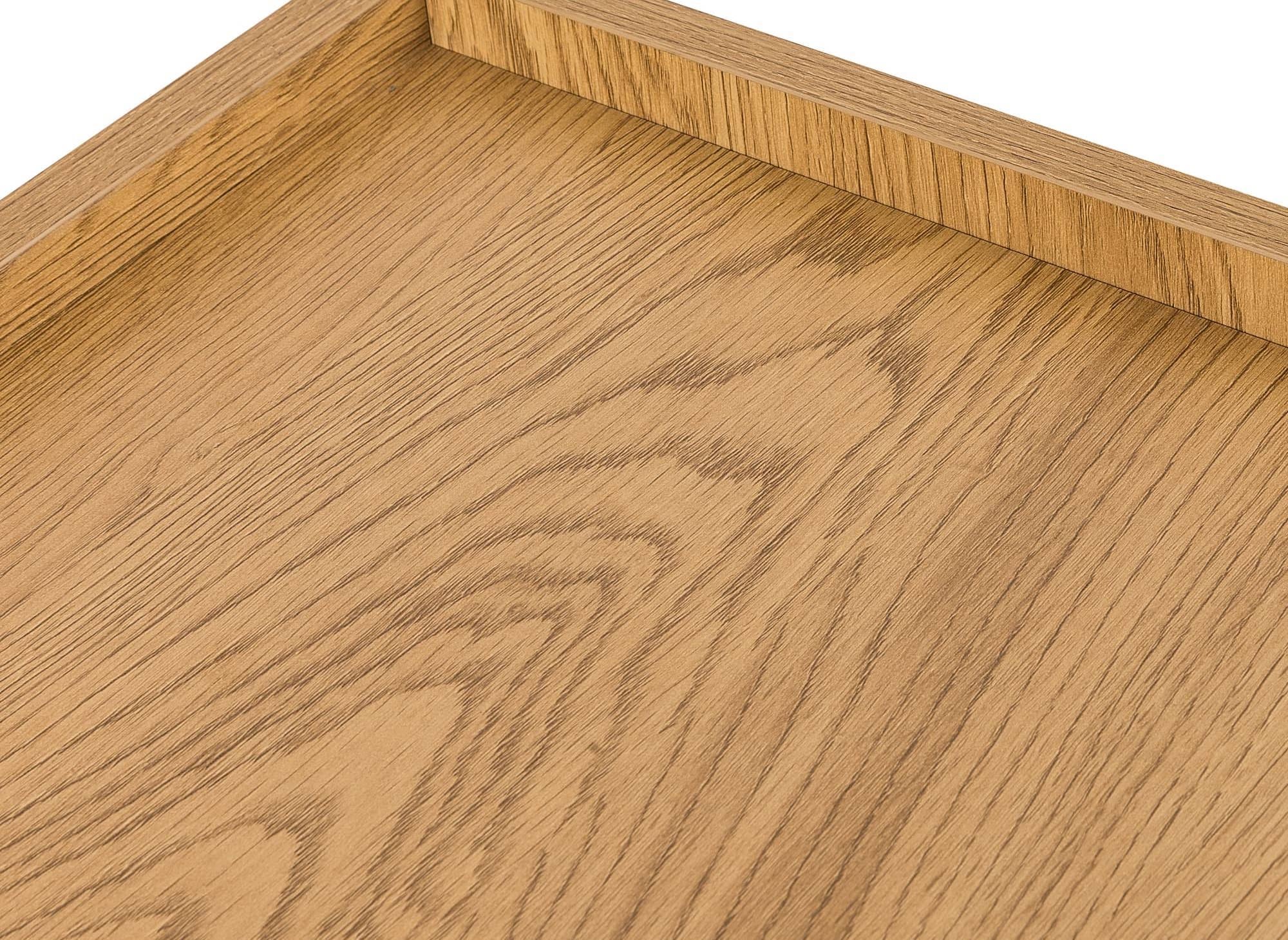 Cómoda SACHA de 4 cajones en madera color roble