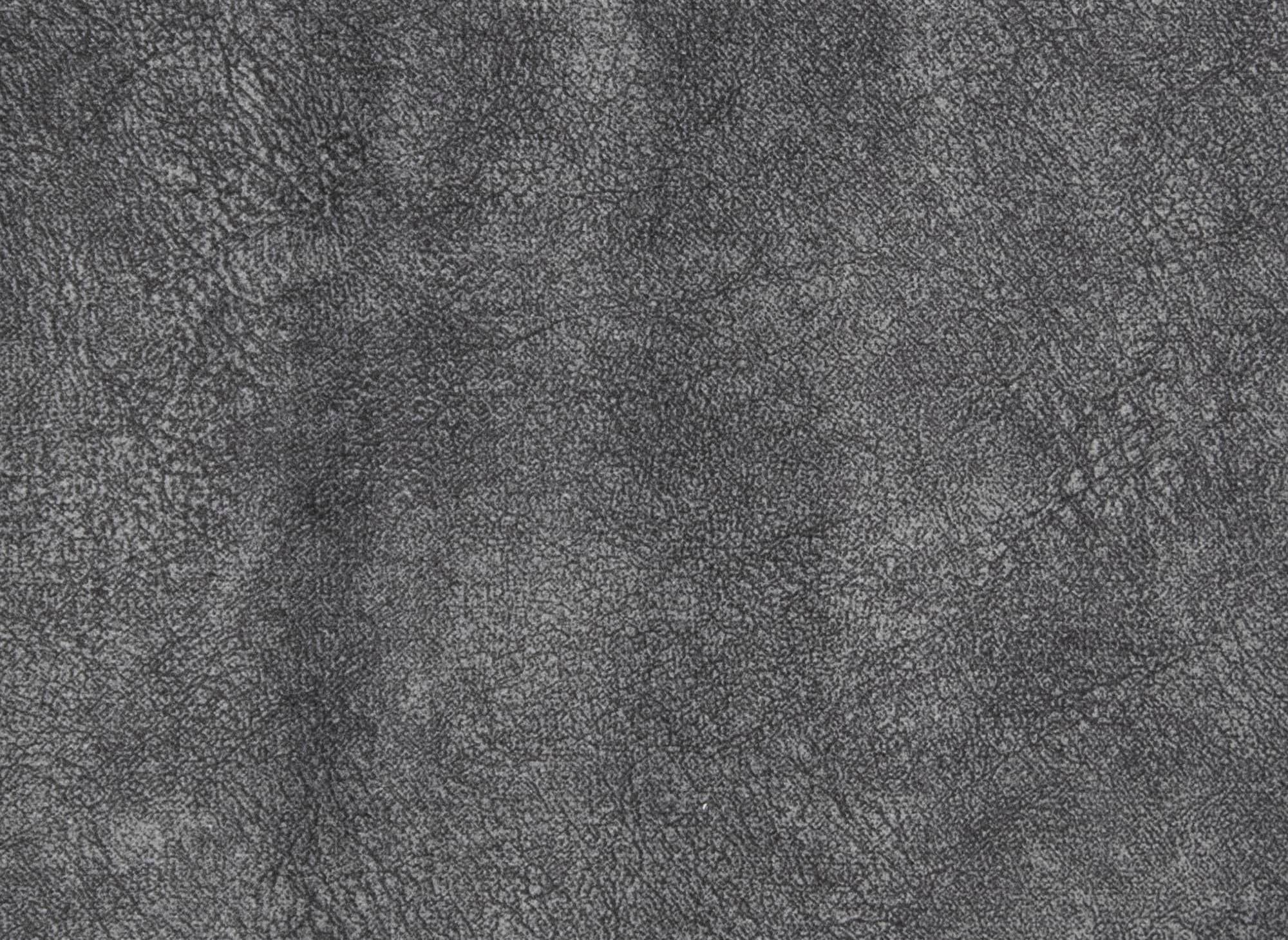 Sofá esquinero convertible y reversible MERYL en tela gris oscuro