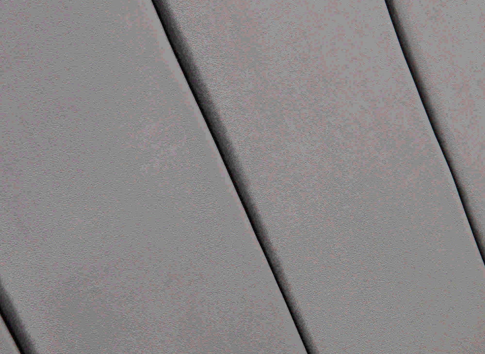 Cama con almacenaje ELVIRA de terciopelo gris 180x200 cm