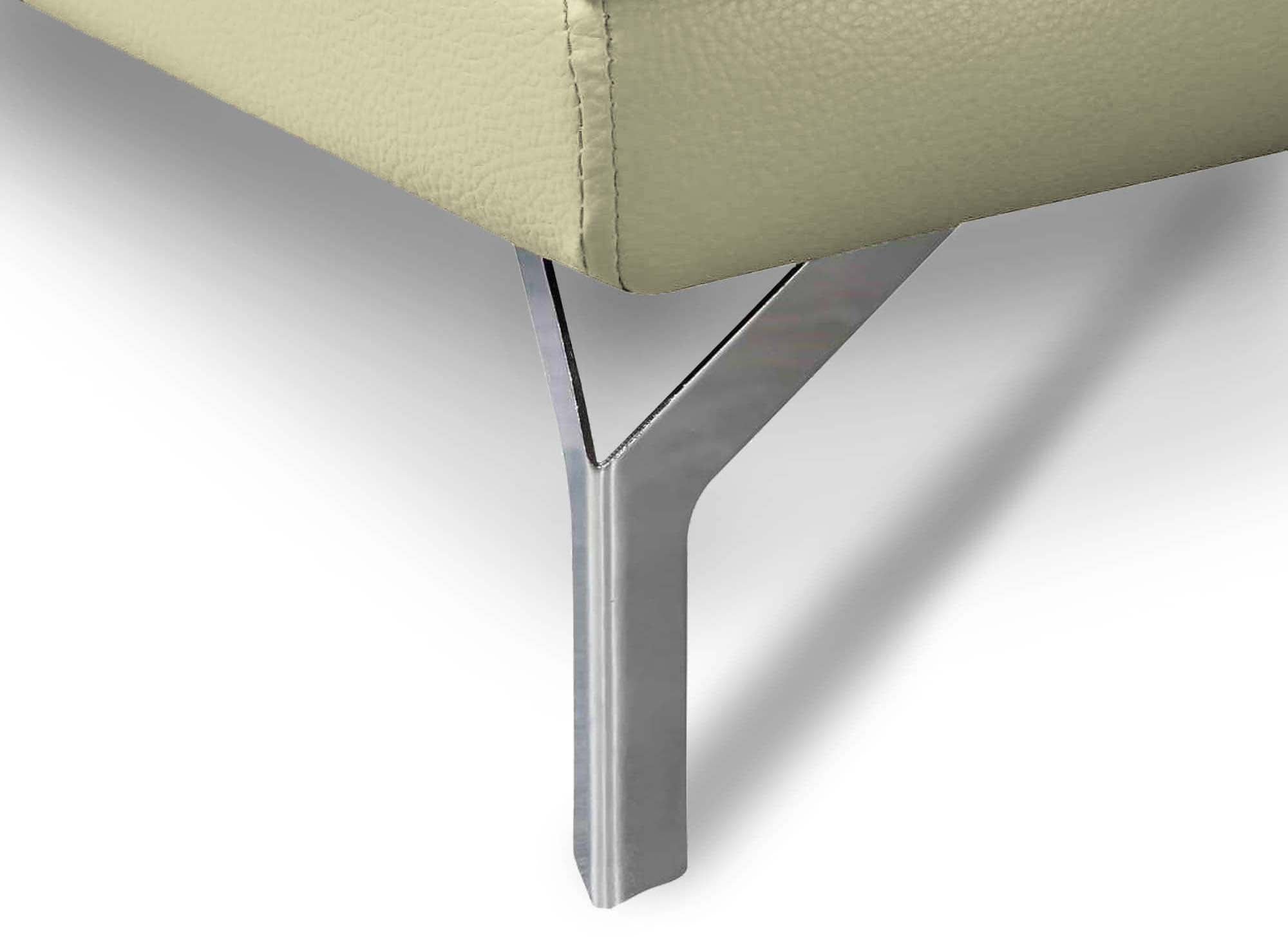 Sofá de diseño contemporáneo BRITTA de 3 plazas en color beige