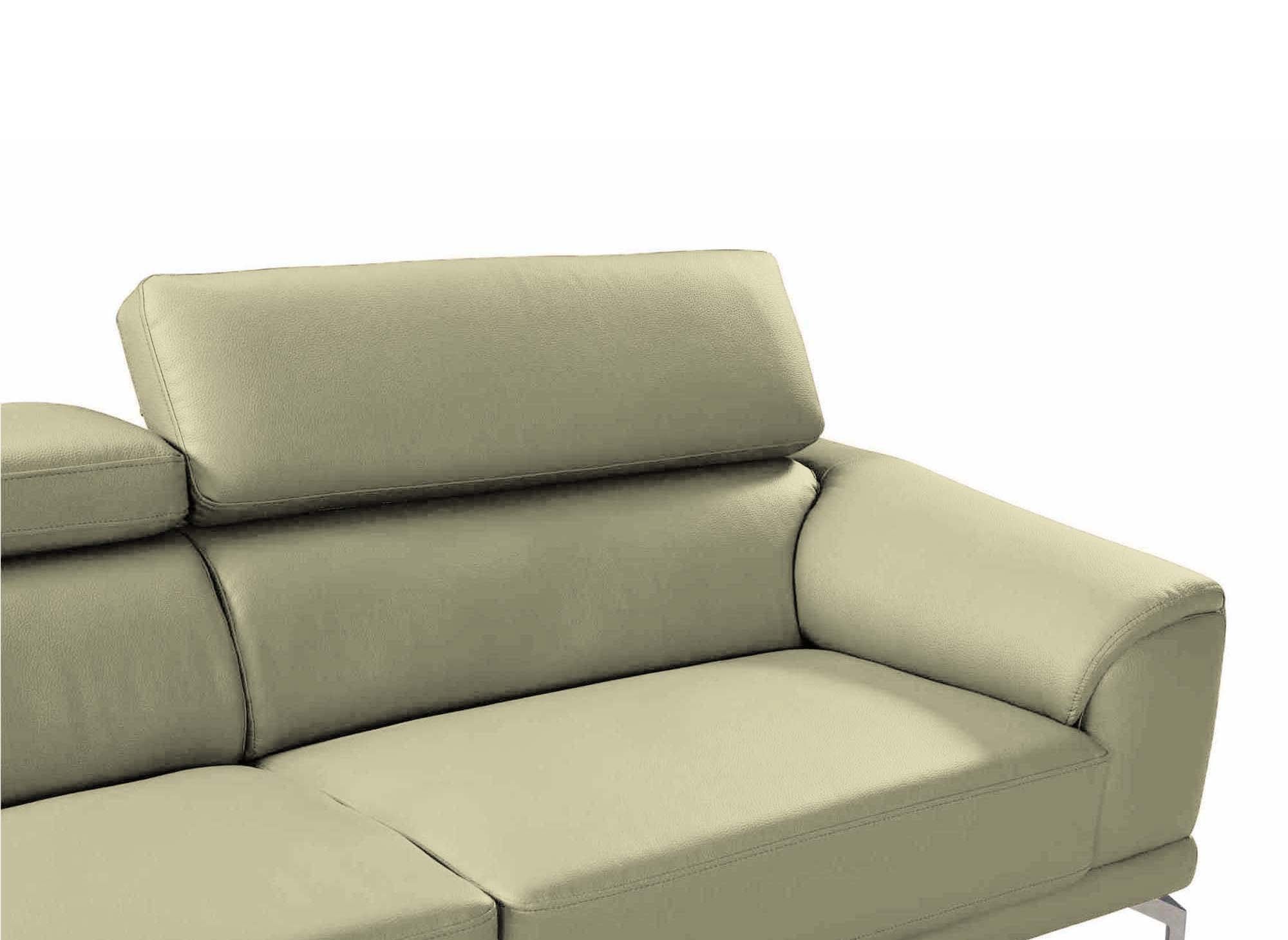 Sofá de diseño contemporáneo BRITTA de 3 plazas en color beige