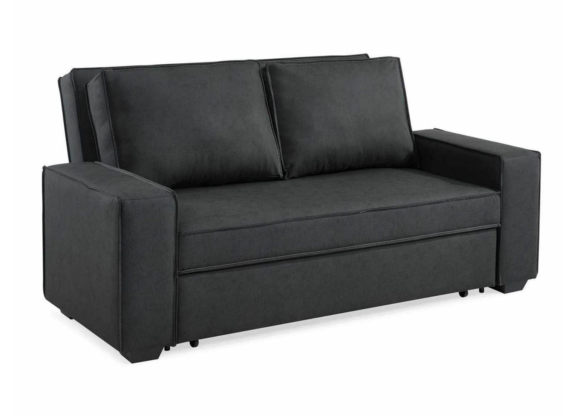 Sofá cama JAMES de 3 plazas en color gris