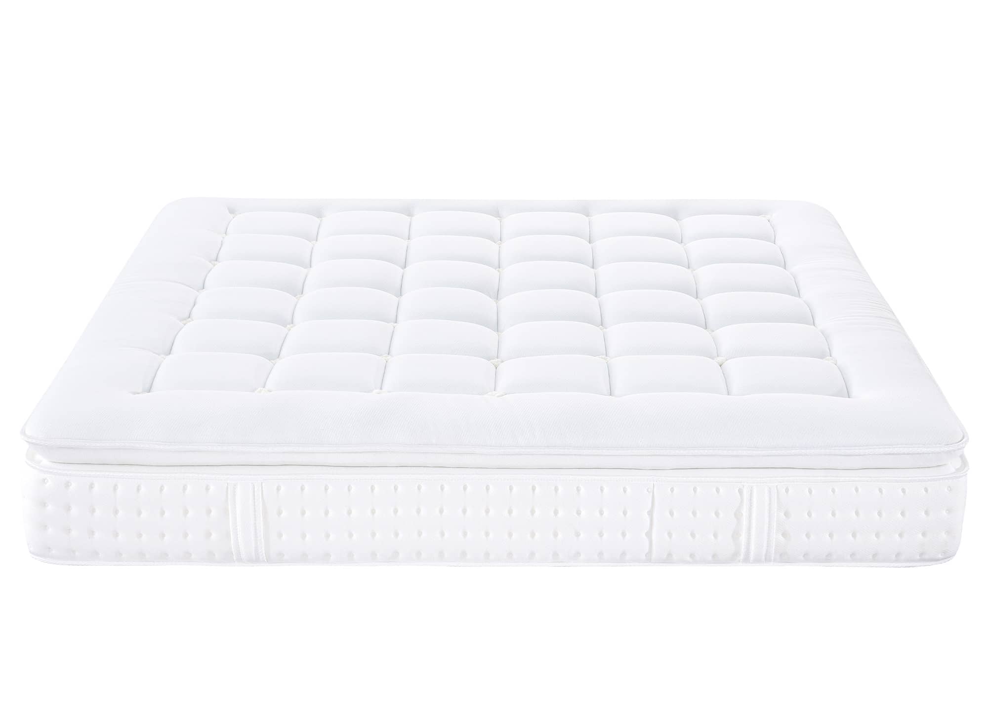 Colchón híbrido SERENA: Espuma viscoelástica, gel y muelles ensacados, 180 x 200 cm, 31 cm de grosor