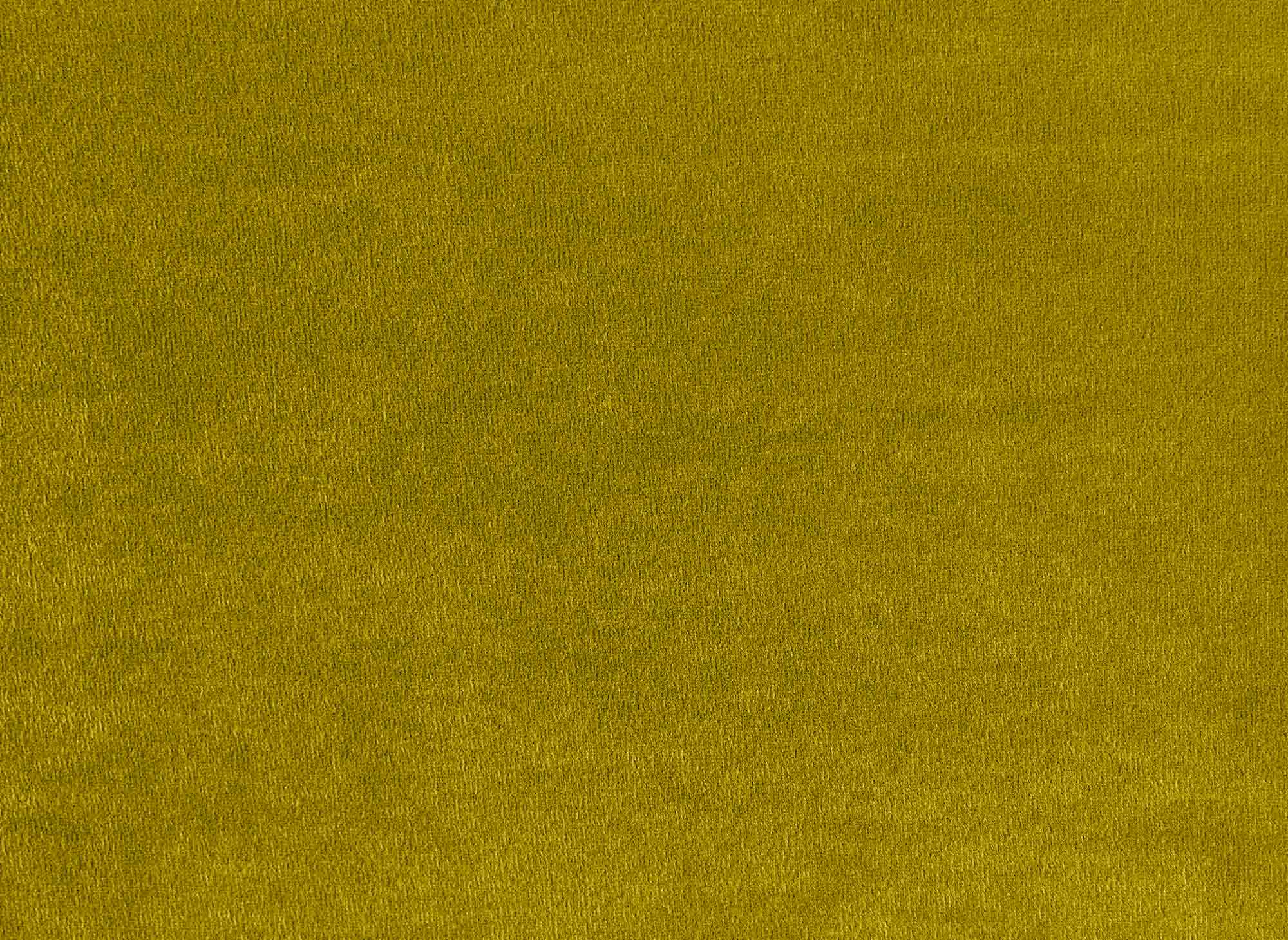 Sofá esquinero escandinavo SALAMBO en terciopelo verde dorado - Esquina izquierda