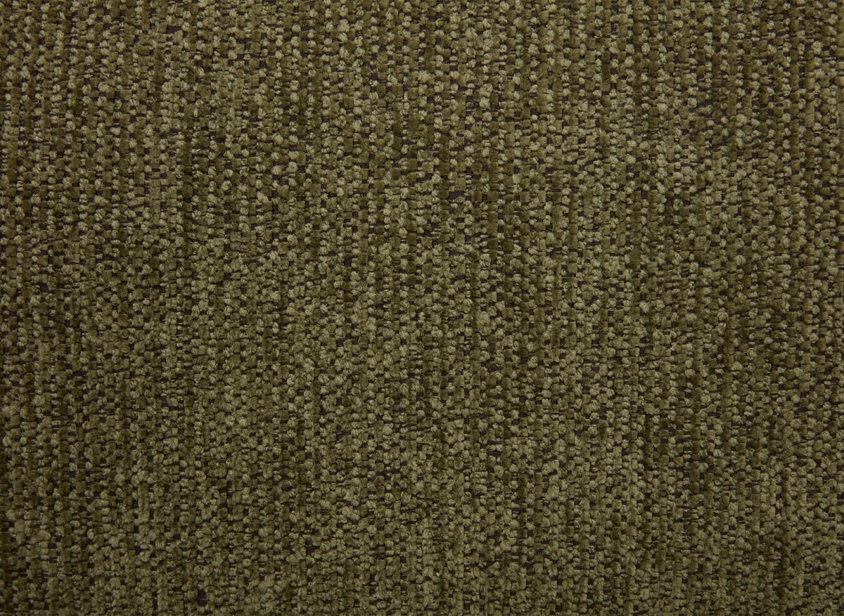 Canapé 3 places en velours texturé vert olive NALYA - DécoInParis