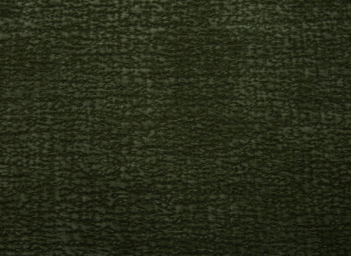 Canapé 4 places en velours tissé vert olive DARIUS - DécoInParis