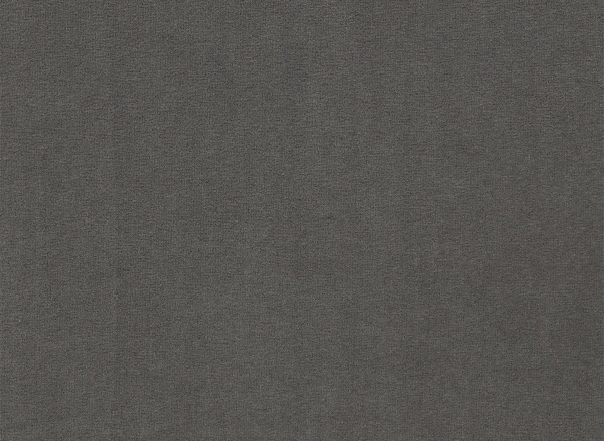 Canapé capitonné chesterfield d'angle réversible en velours gris CARMEN - DécoInParis