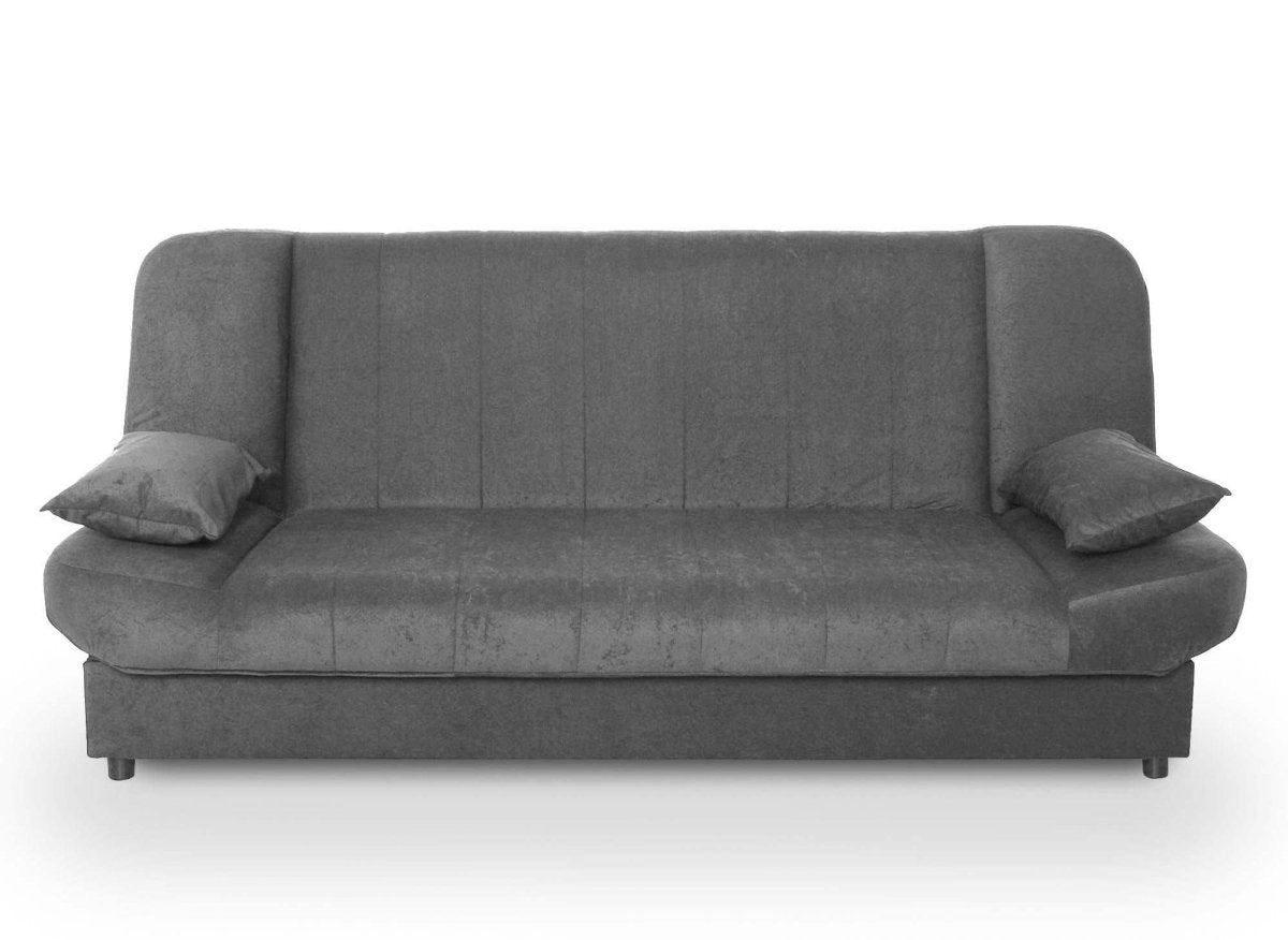 Canapé clic - clac convertible gris KOTI - DécoInParis