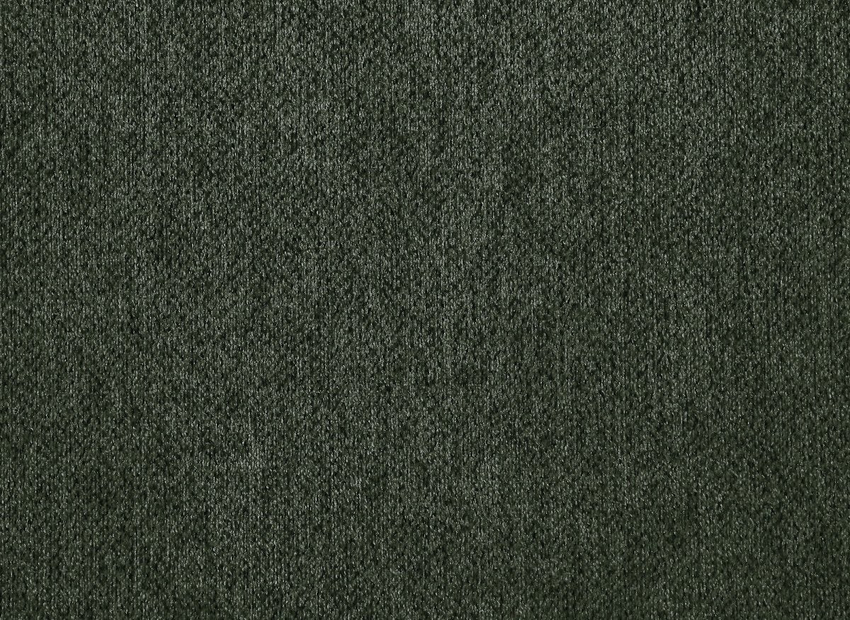 Canapé d'angle convertible avec coffre en tissu texturé vert olive ANGELINE - Angle droit - DécoInParis