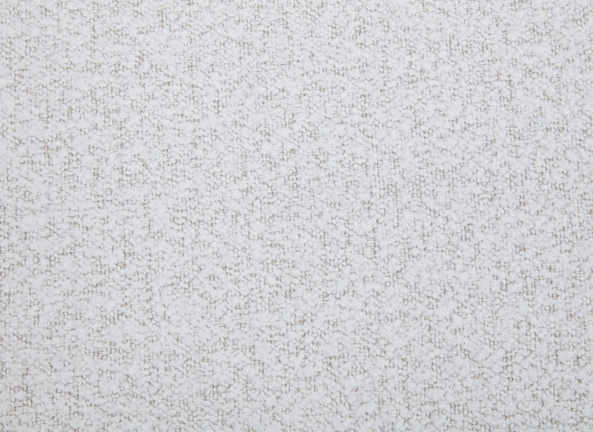 Canapé d'angle relax en tissu bouclette doux beige MARINA - Angle droit - DécoInParis