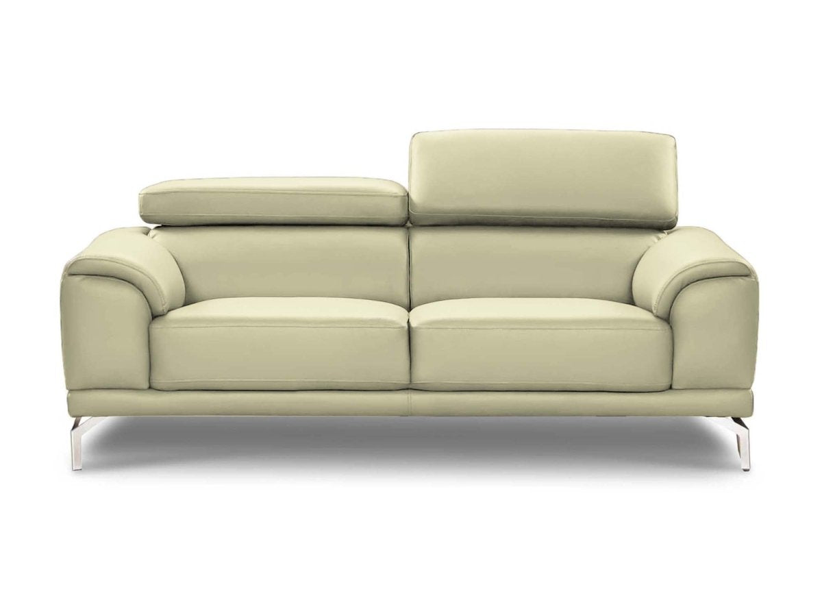 Canapé fixe beige 3 places BRITTA - DécoInParis