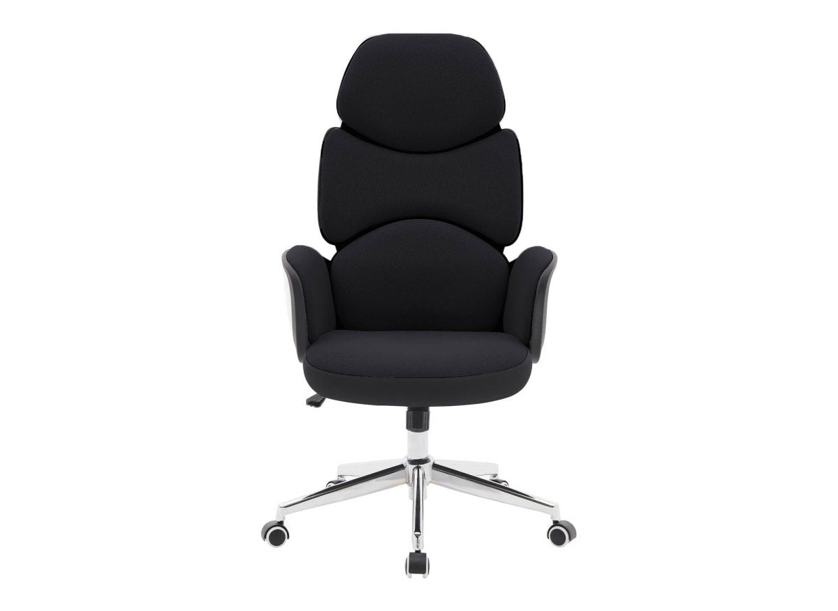 Fauteuil de bureau noir ALFA - DécoInParis