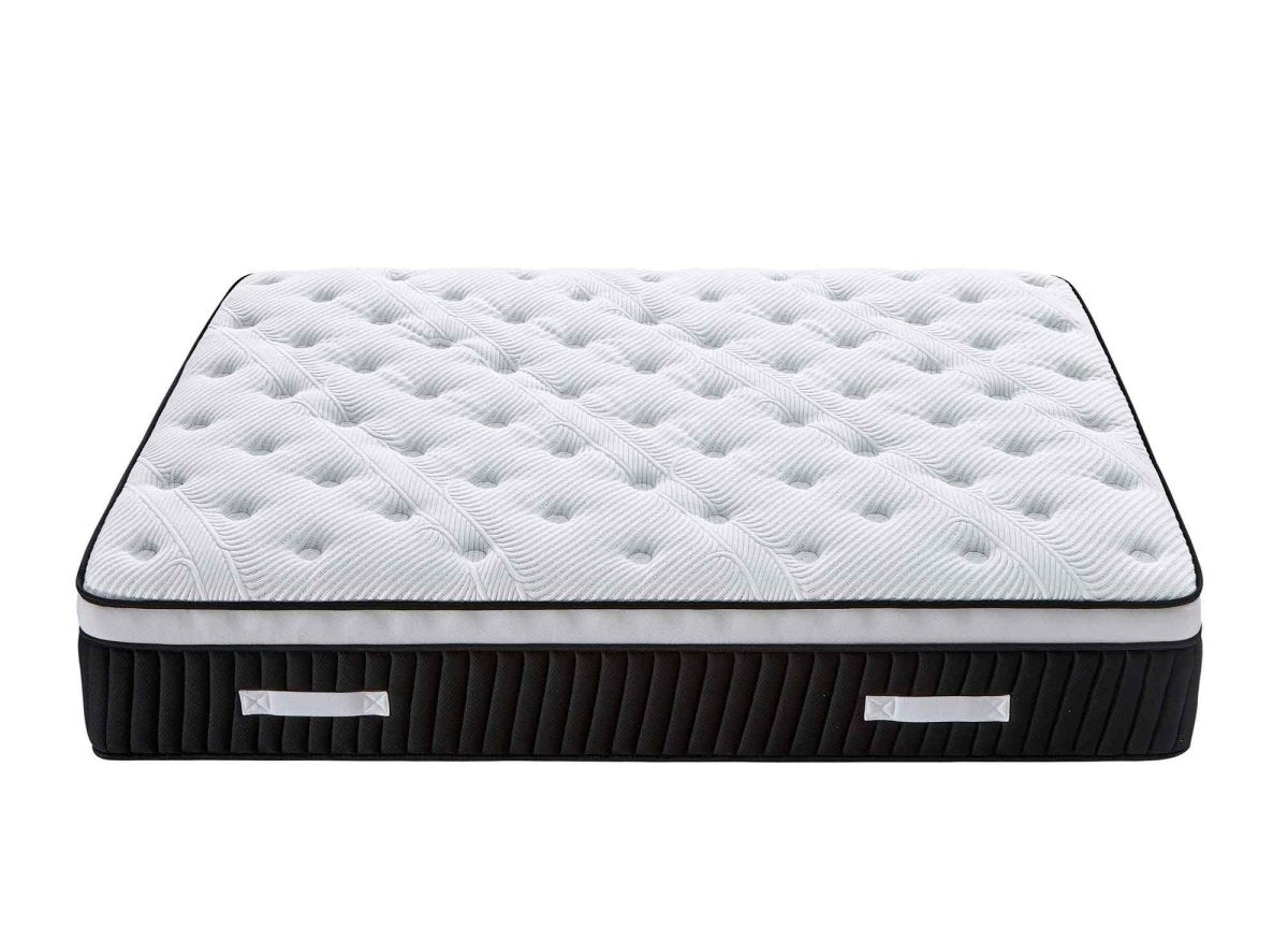 Matelas hybride mémoire de forme 160 x 200 cm épaisseur 37 cm - PILLOW - DécoInParis