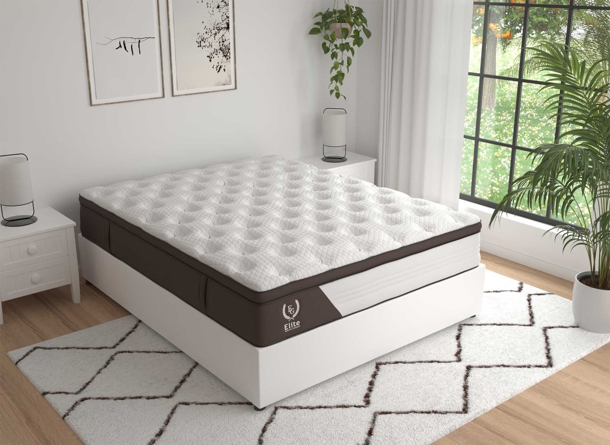 Matelas hybride mousse et ressorts ensachés 180 x 200 cm épaisseur 30 cm MANOA - DécoInParis