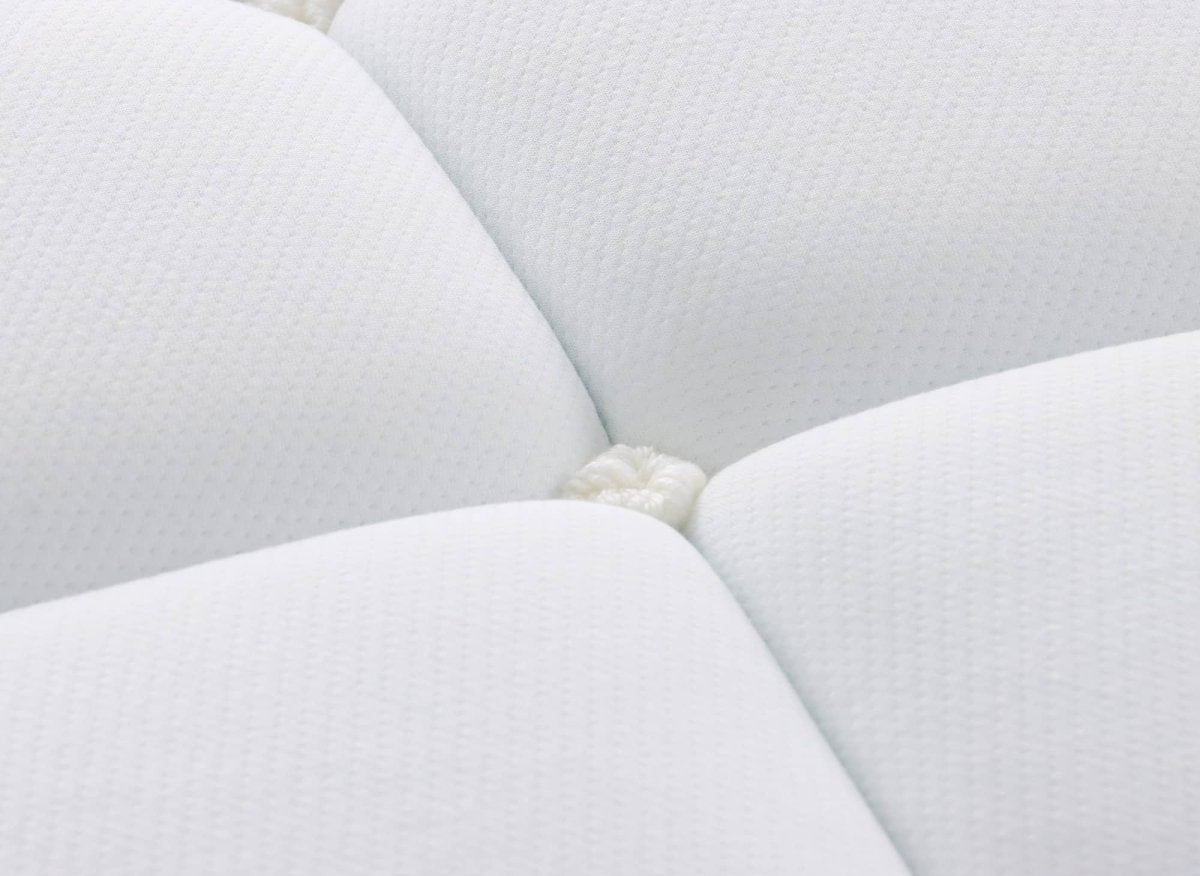 Matelas hybride mousse mémoire en gel et ressorts ensachés 160 x 200 cm épaisseur 31 cm SERENA - DécoInParis