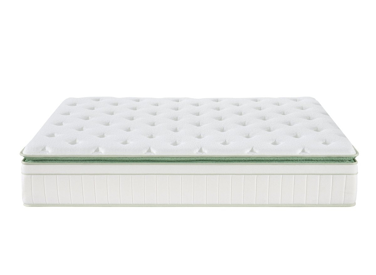 Matelas hybride ressorts ensachés 140 x 190 cm épaisseur 34 cm OSCAR - DécoInParis