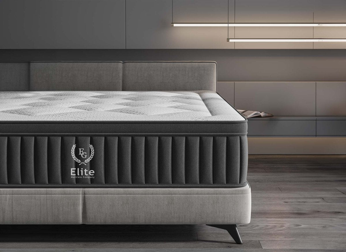 Matelas hybride ressorts ensachés 160 x 200 cm épaisseur 30 cm ASTRO - DécoInParis