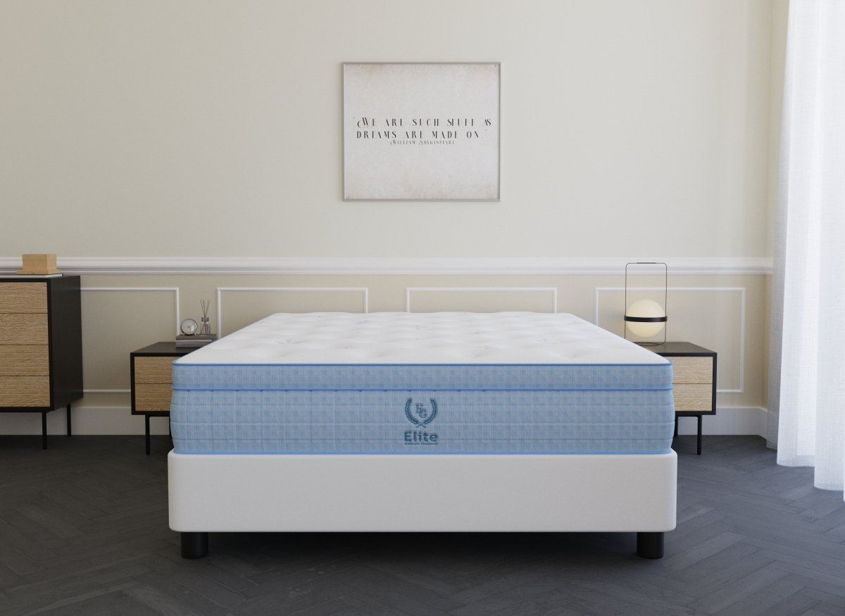 Matelas hybride ressorts ensachés 160 x 200 cm épaisseur 30 cm RAFAEL - DécoInParis