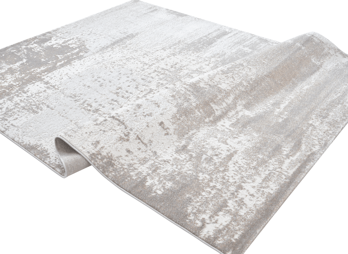 Tapis beige effet béton 200 x 290 cm MINERAL - DécoInParis