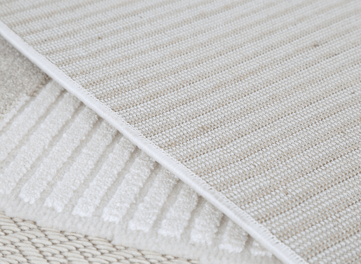 Tapis gris à motif circulaire 200 x 290 cm SYDNEY - DécoInParis