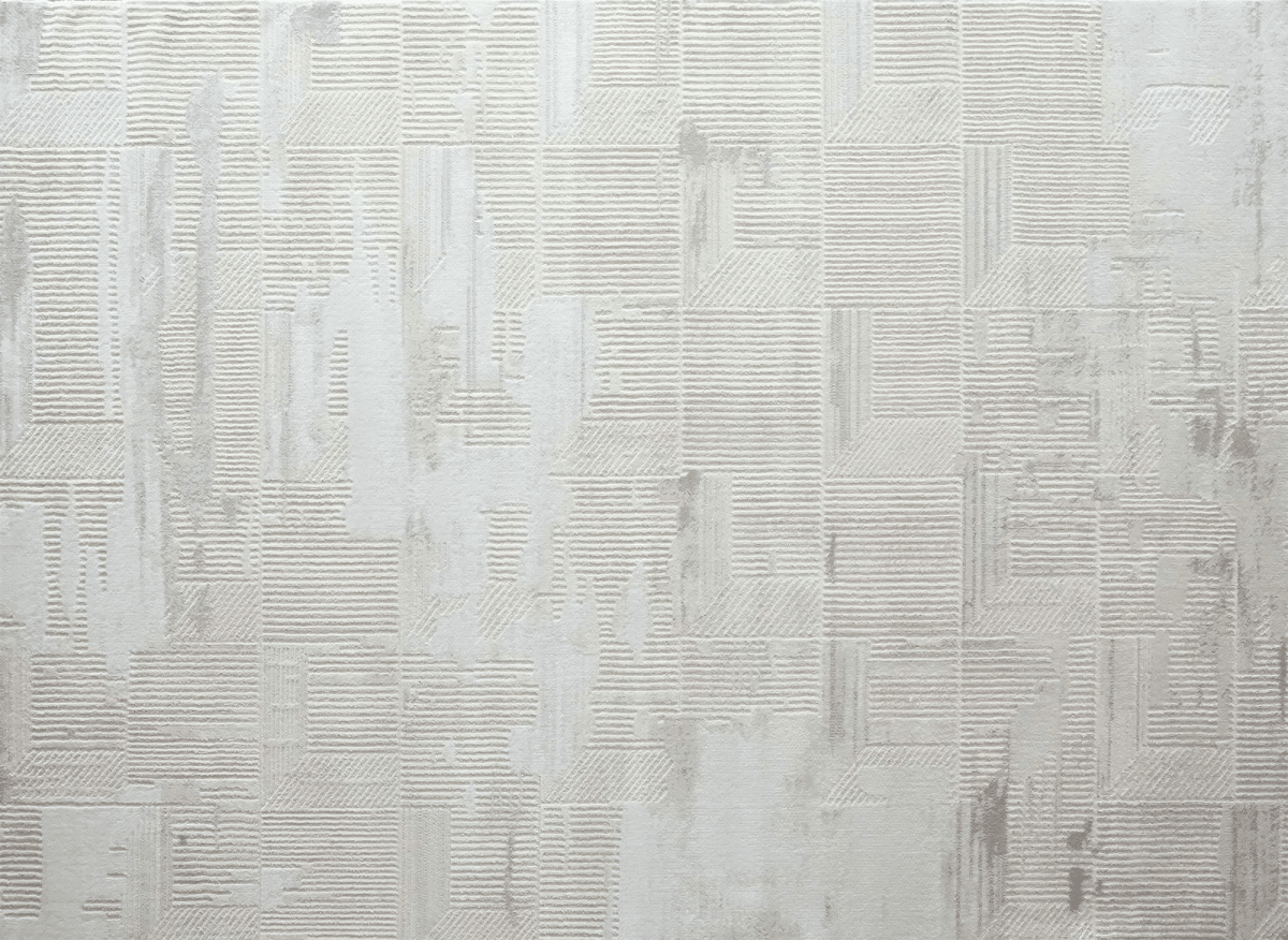 Tapis gris à motifs géométriques 160 x 230 cm BALSA - DécoInParis