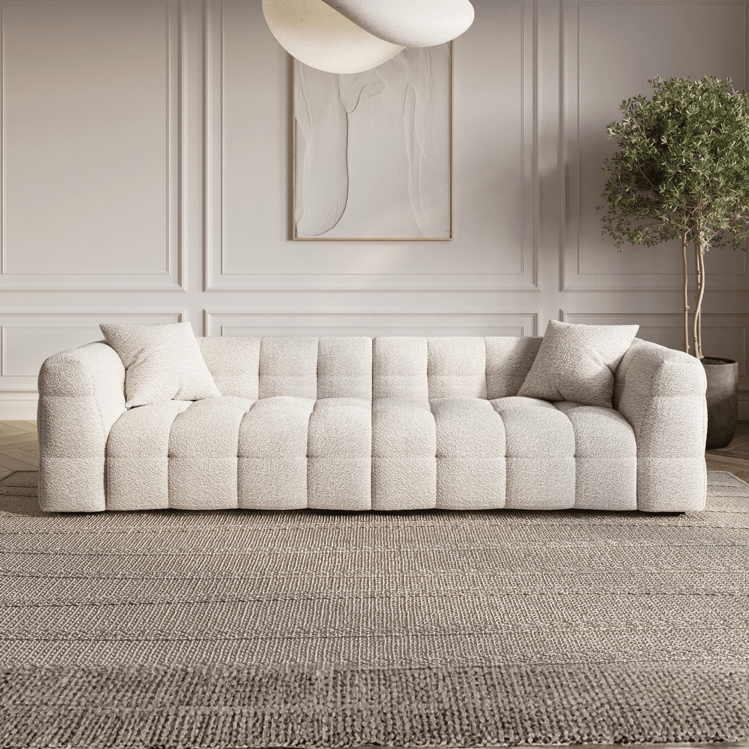 Canapés droits fixes - DécoInParis