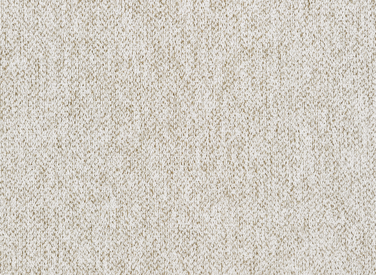 Sofá esquinero convertible con cómoda en tejido texturado beige ANGELINE - Esquina izquierda