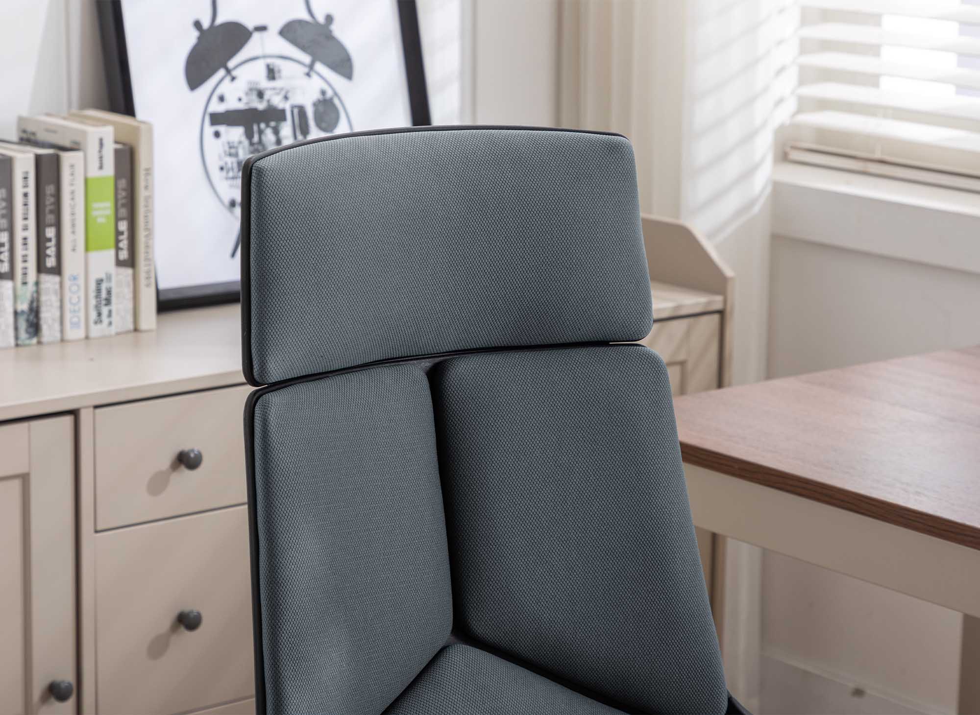 Silla de oficina gris OMEGA