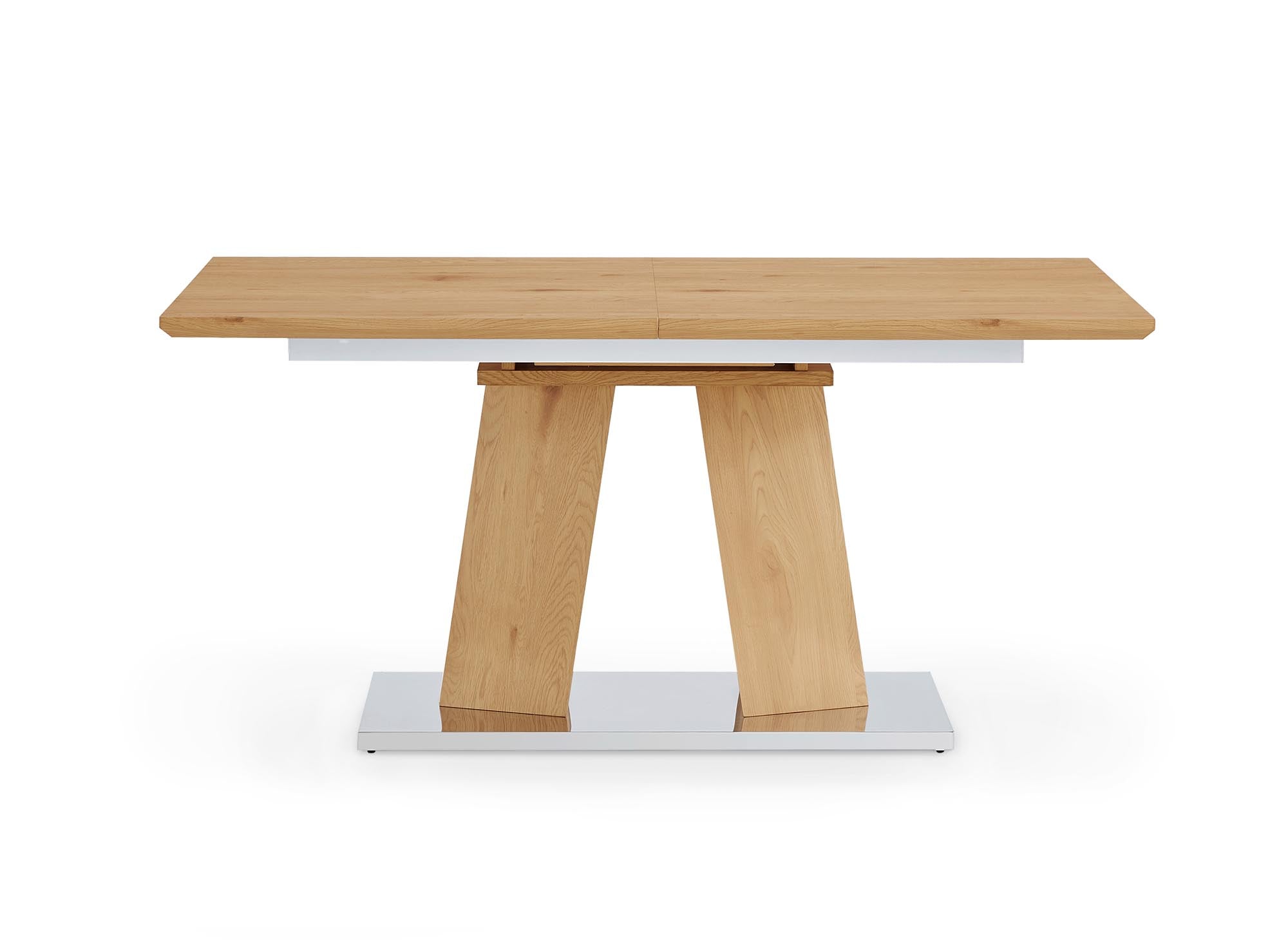 Mesa de comedor rectangular extensible de madera YANNA para 8 personas