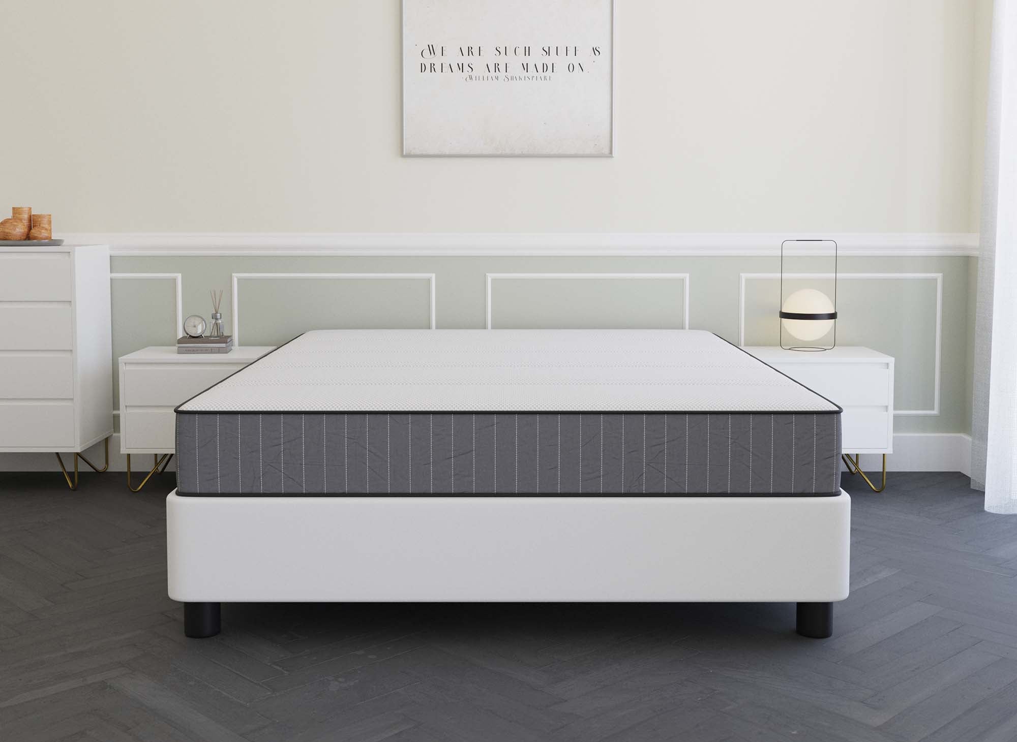 Colchón de espuma AWAN, 140 x 190 cm, 20 cm de grosor