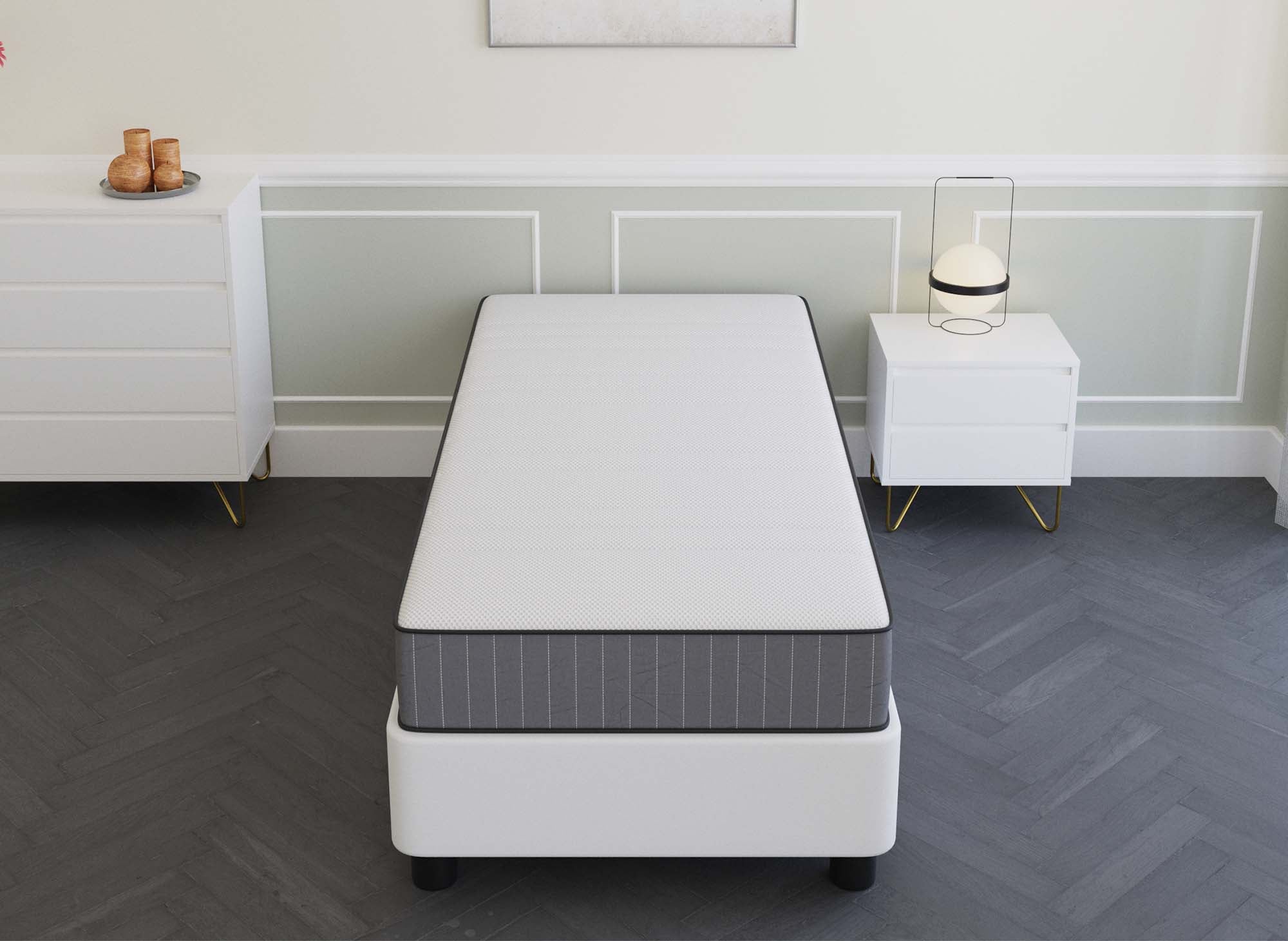 Colchón de espuma AWAN, 90 x 190 cm, 20 cm de grosor