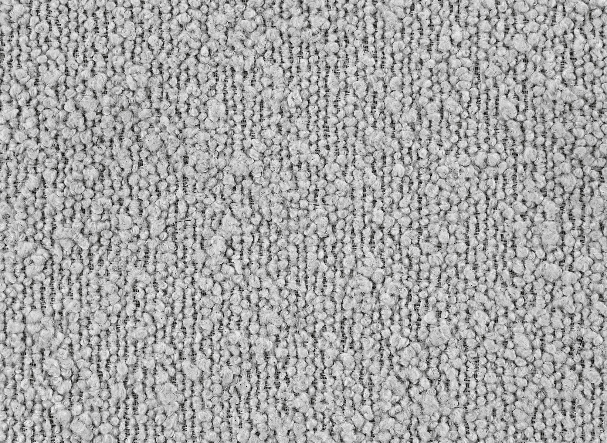 Sofá esquinero BELLA gris con efecto piel de oveja - Esquina izquierda