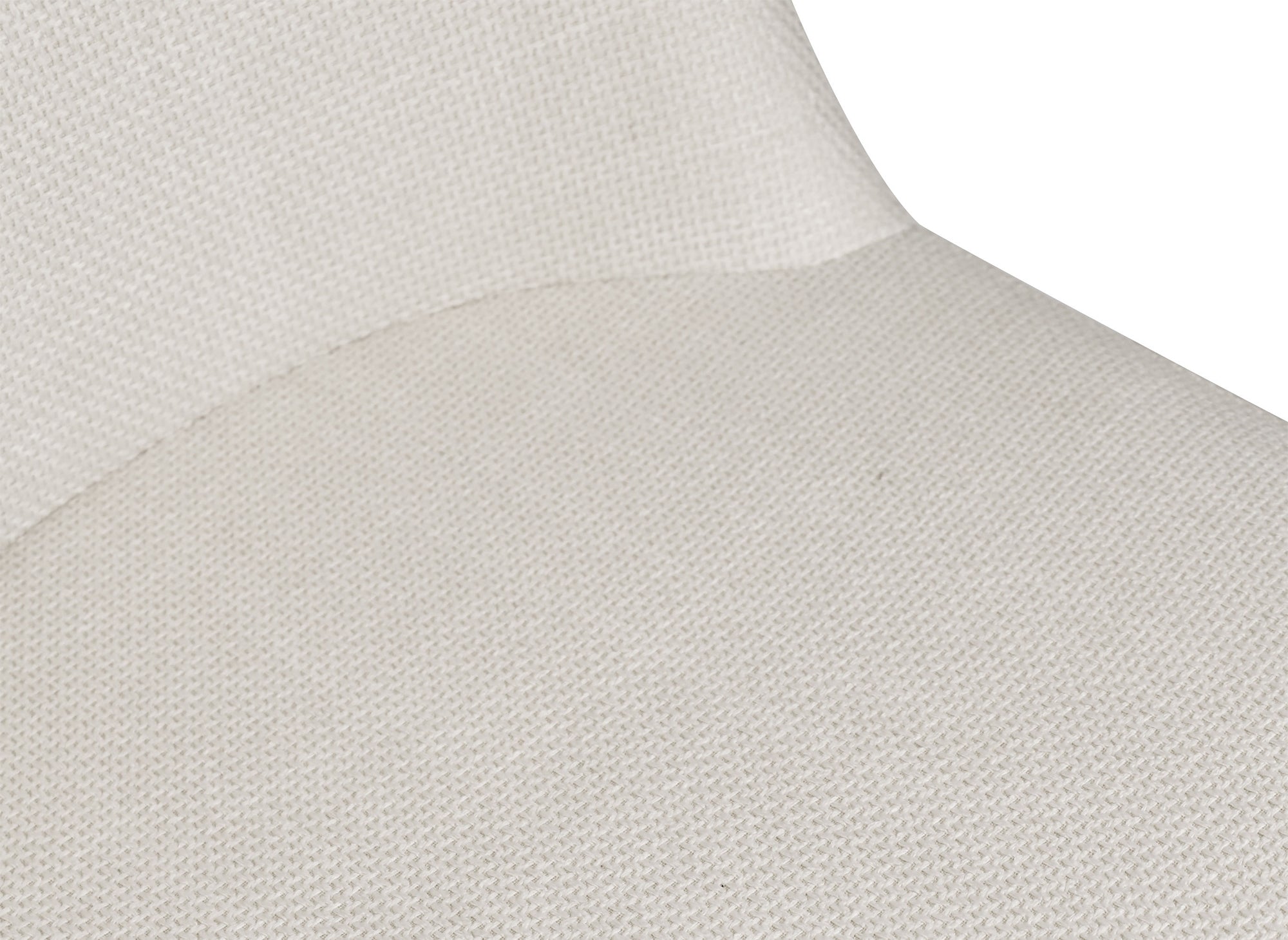 Juego de 2 sillas de comedor KINSEY tapizadas en lino color beige