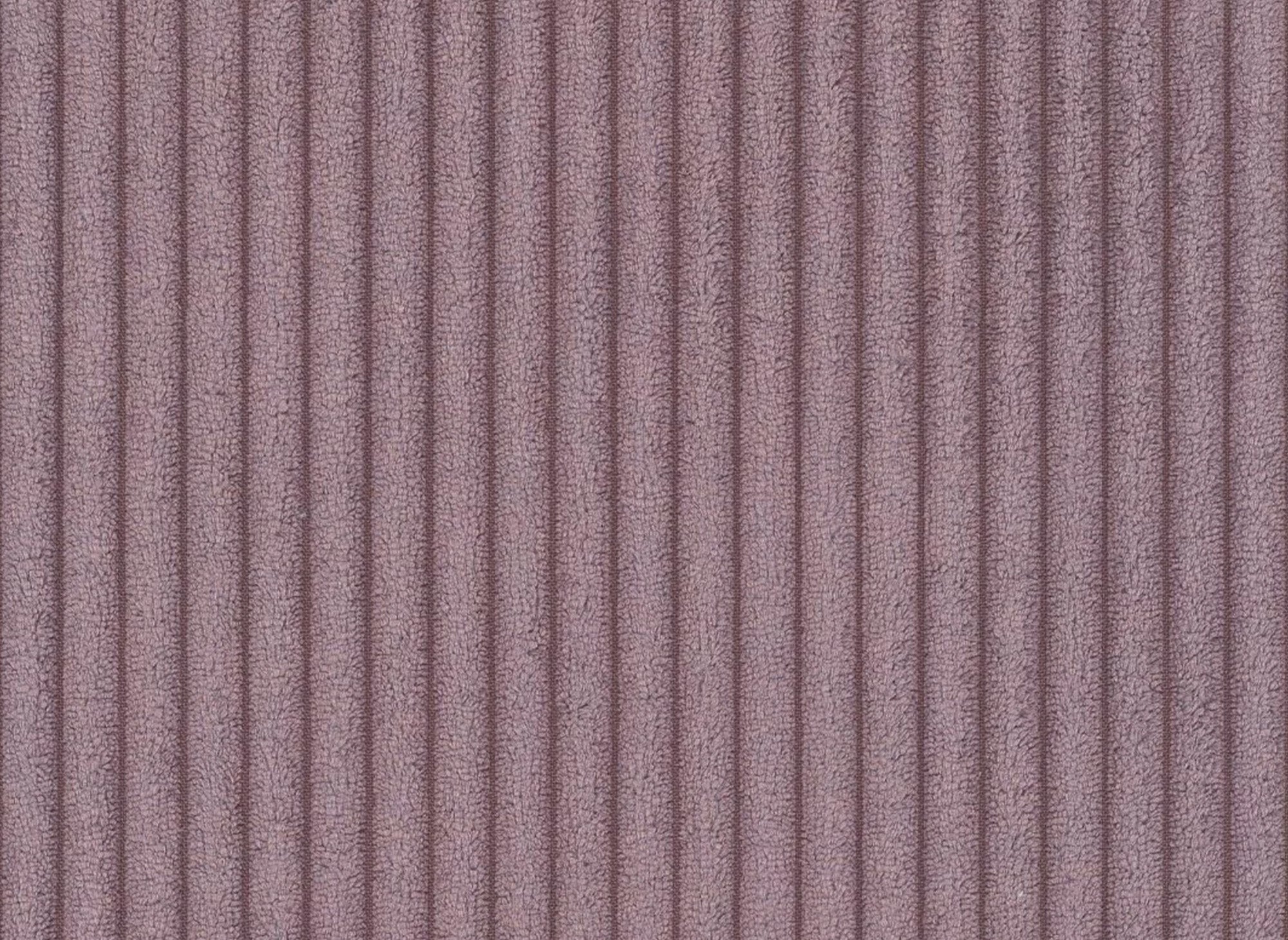 Sofá cama panorámico convertible JADE con almacenamiento en pana lila