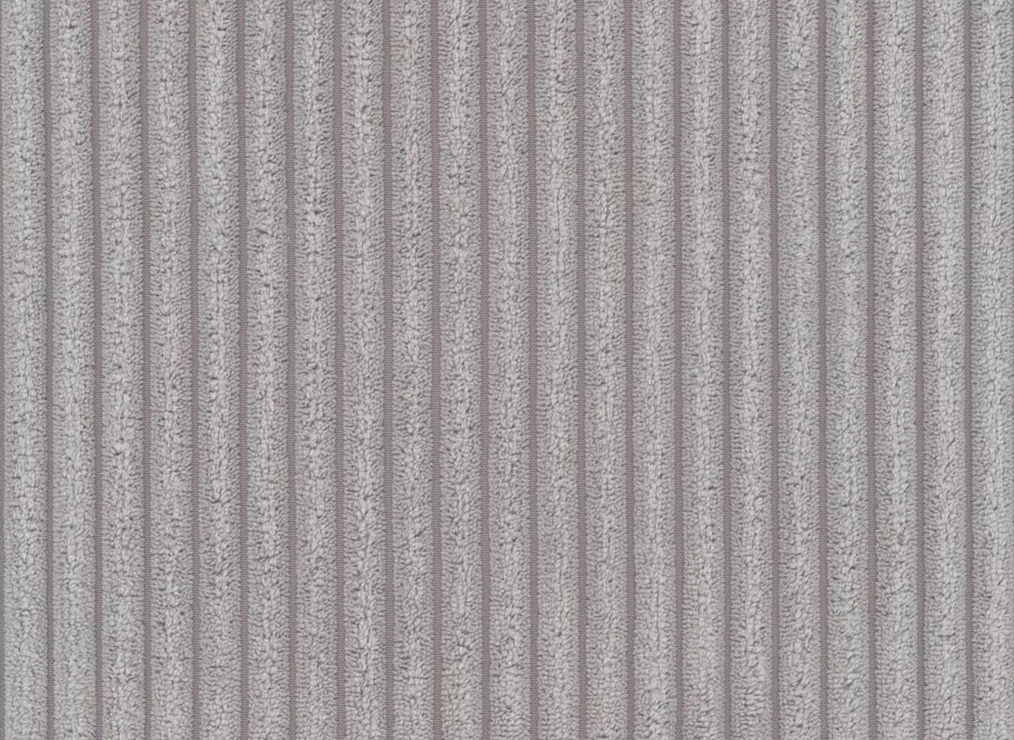 Sofá esquinero convertible y reversible con almacenaje en pana gris claro - JADE