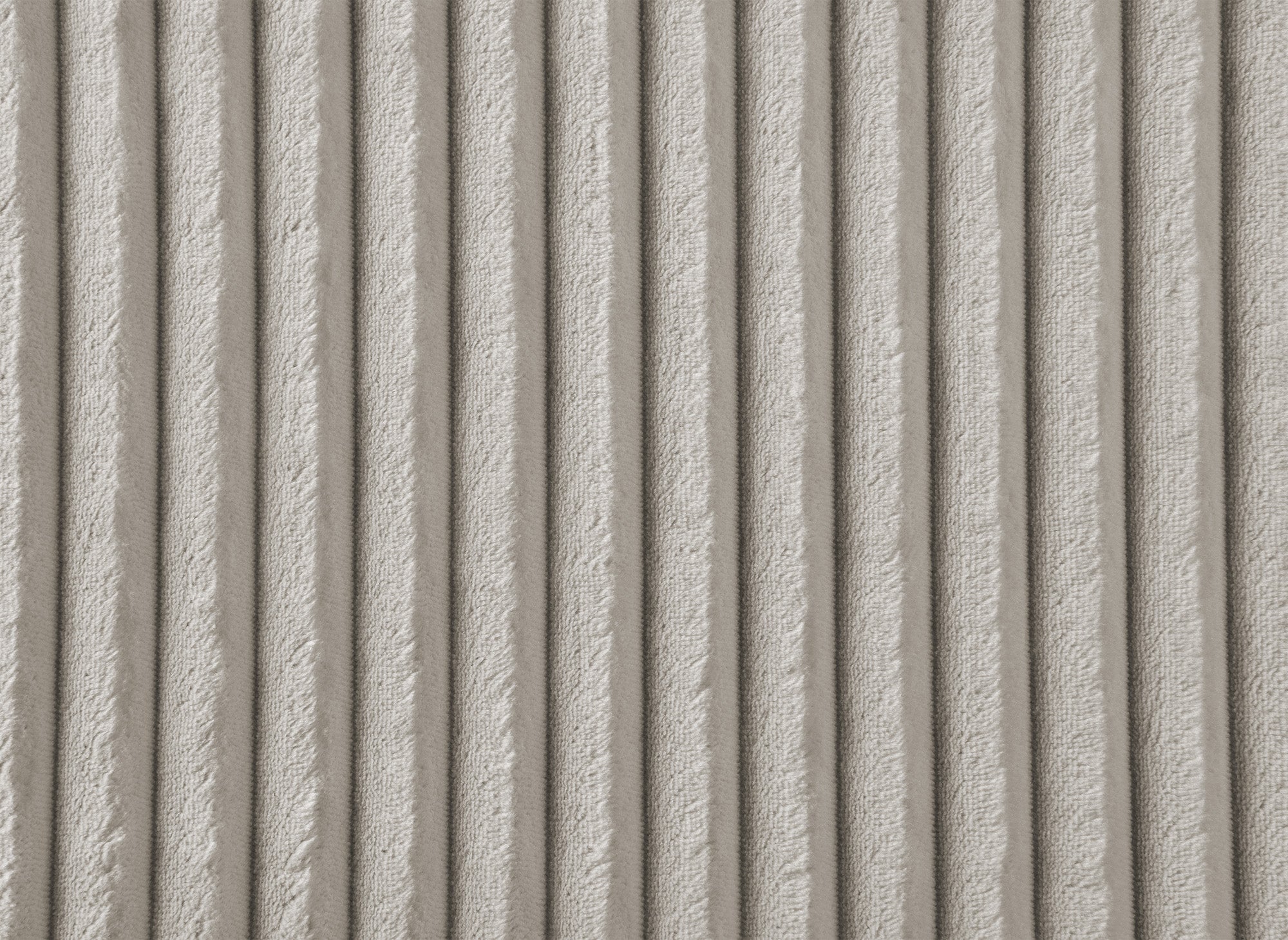 Sofá cama esquinero reversible NOELIA con almacenaje en pana gruesa color topo