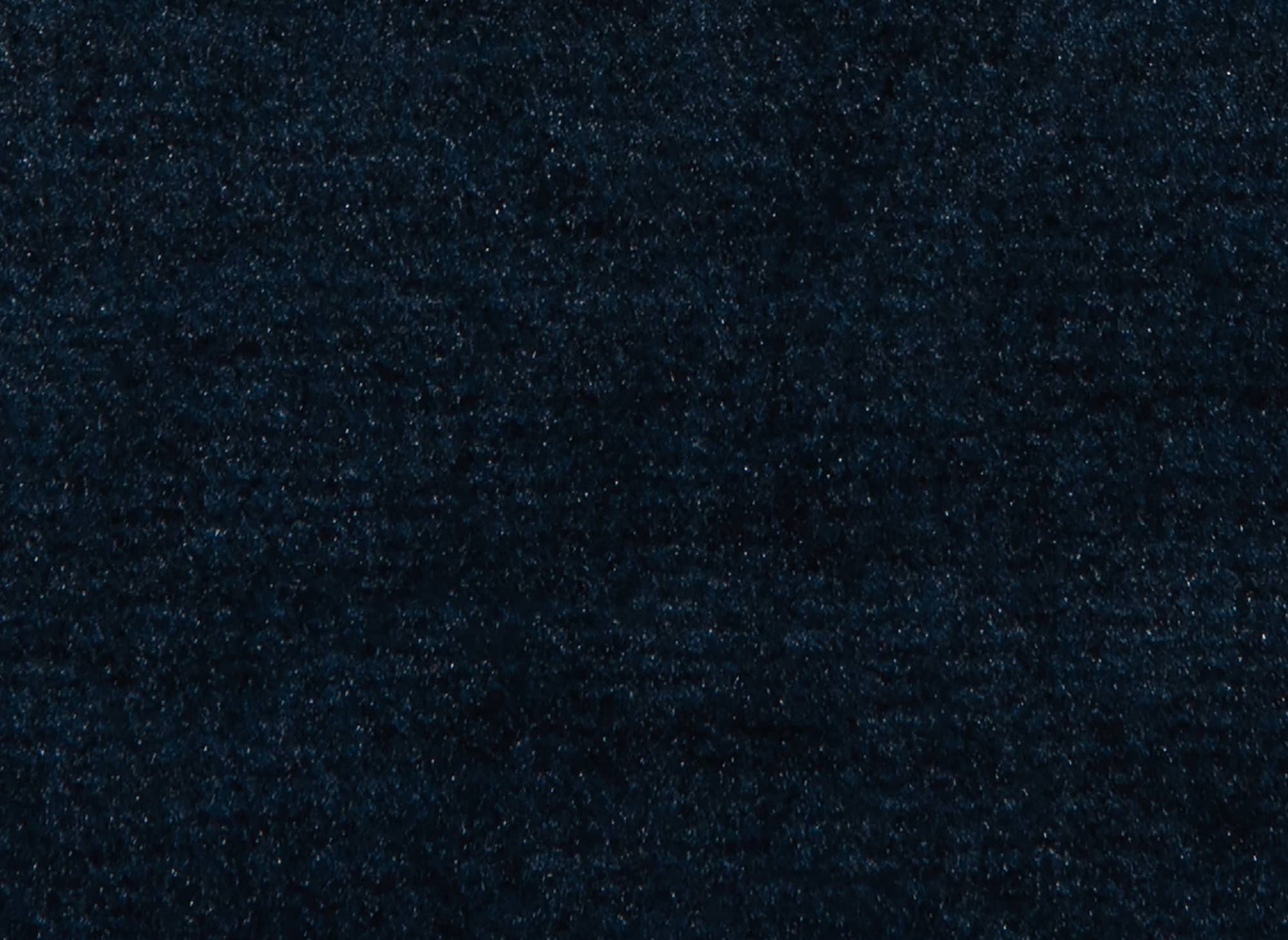 Cama con somier de 180x200 con compartimento de almacenaje en terciopelo azul oscuro - VALERIA