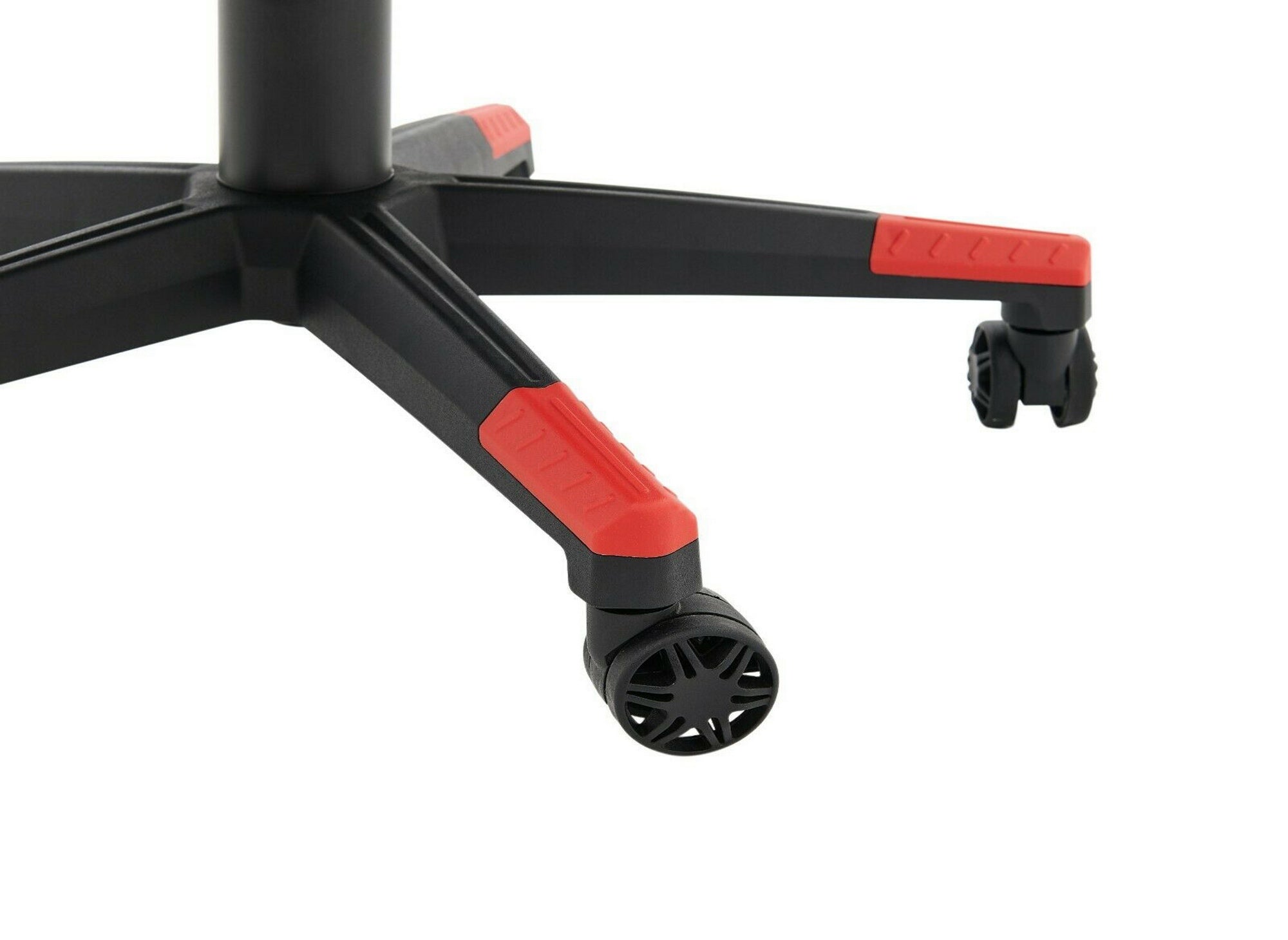 Silla gaming PIXEL en piel sintética negra y roja