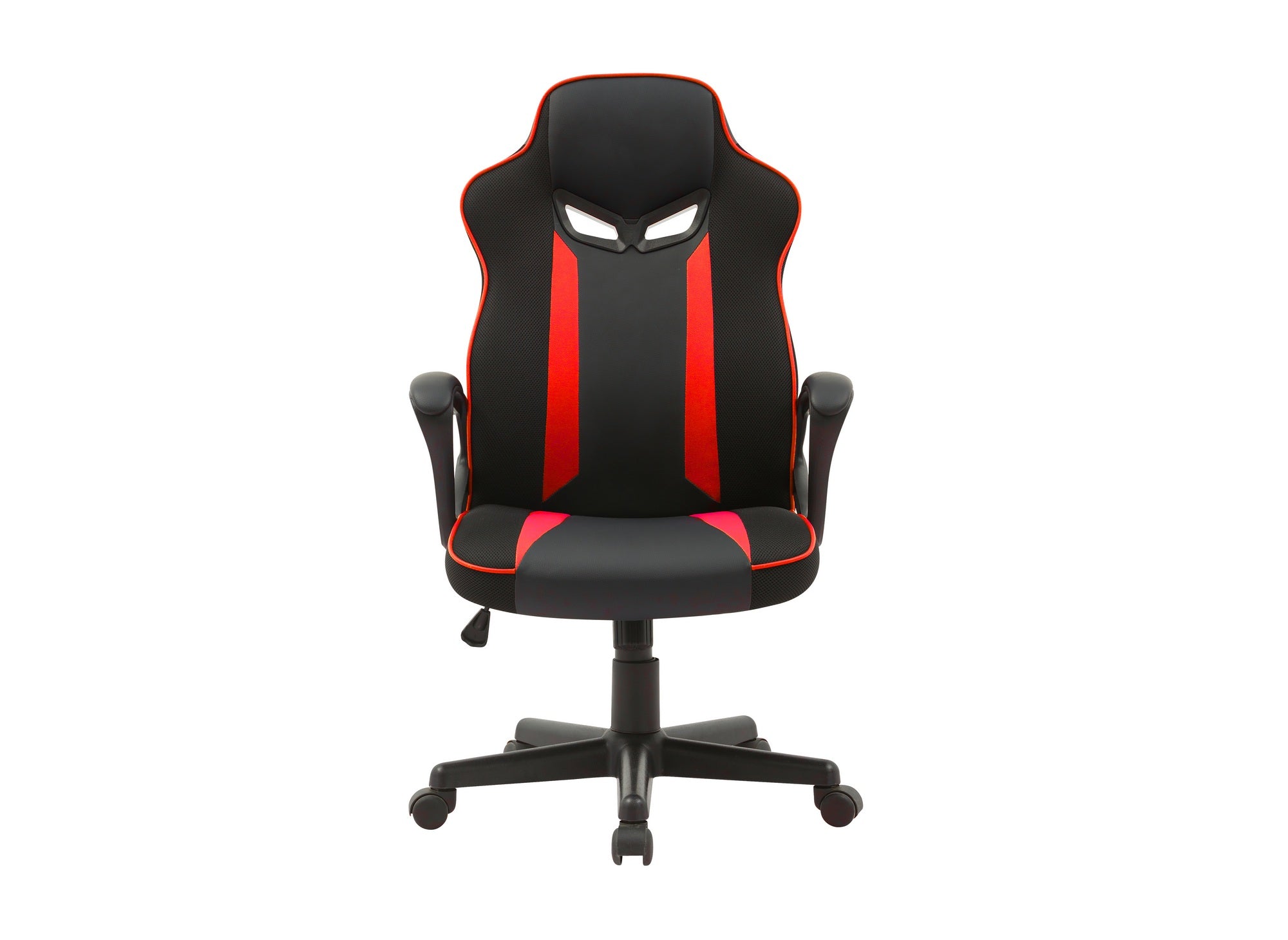 Silla de oficina gaming MICRON negra y roja