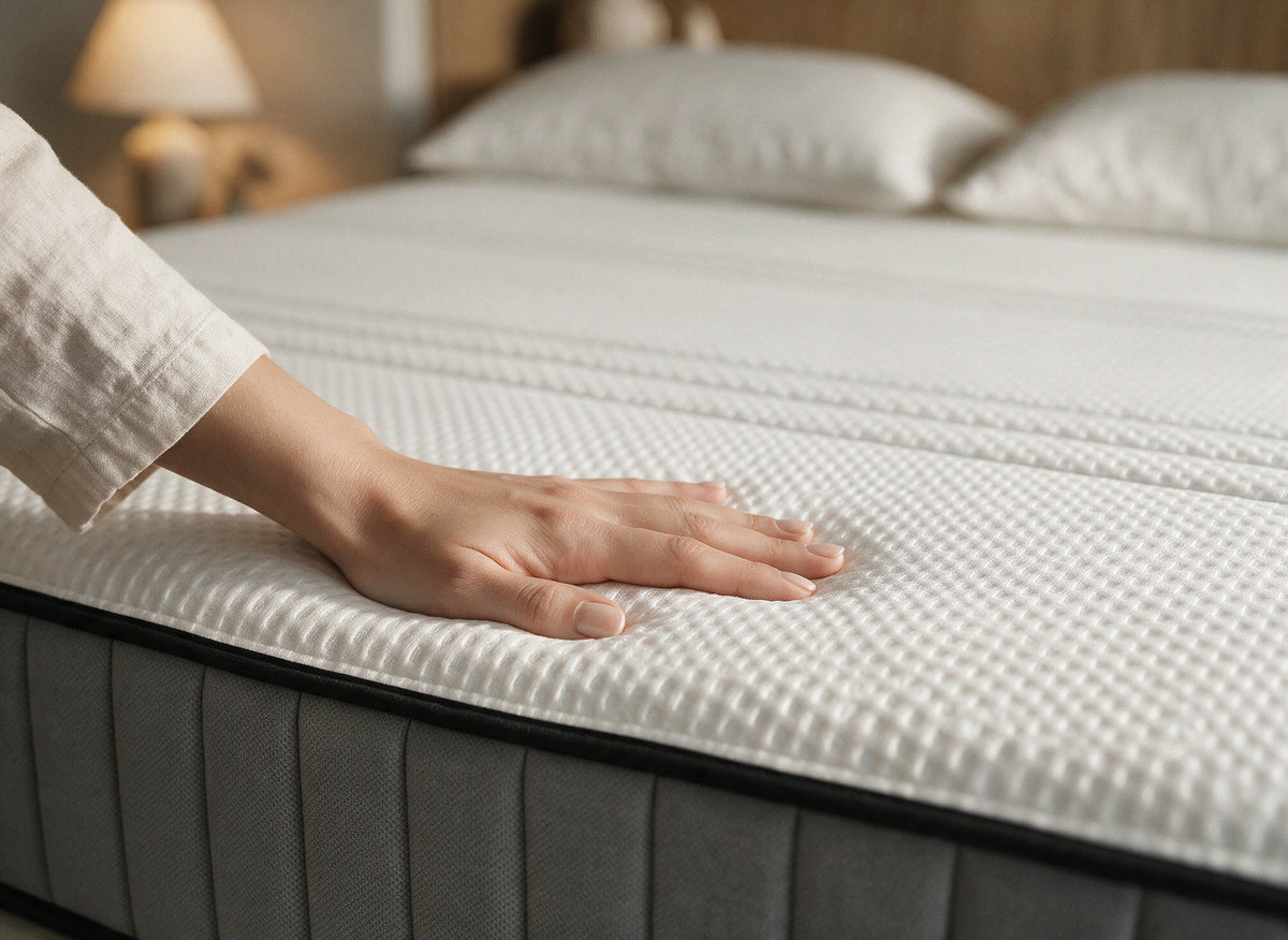 Matelas mousse ferme 140 x 190 cm épaisseur 20 cm AWAN